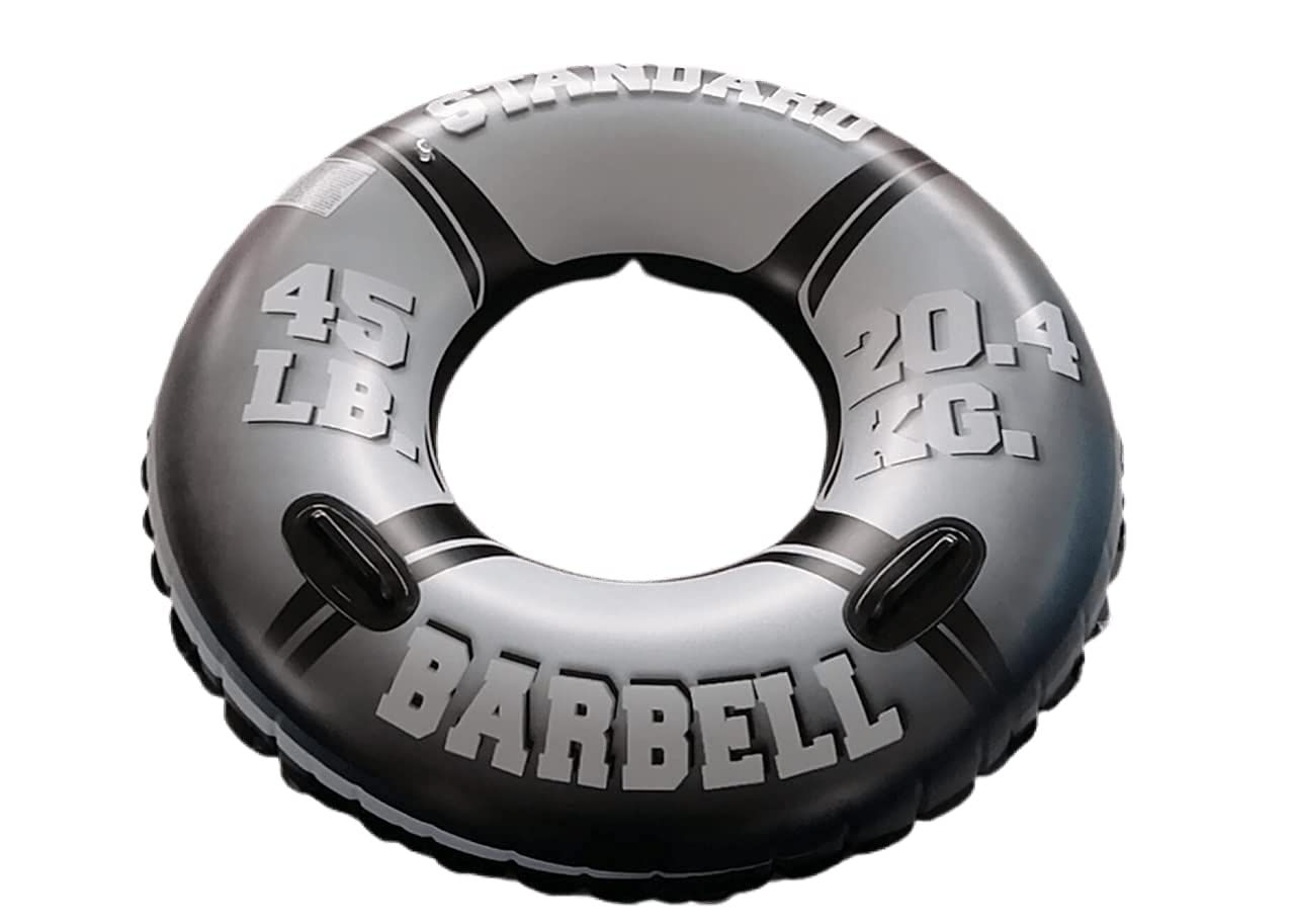 Floating Dumbbell Pool Float - Inflatable Gym-Themed Pool Toy with Handles for Water Workouts | Perfect for Pool Parties, Summer Fun & Fitness Enthusiasts