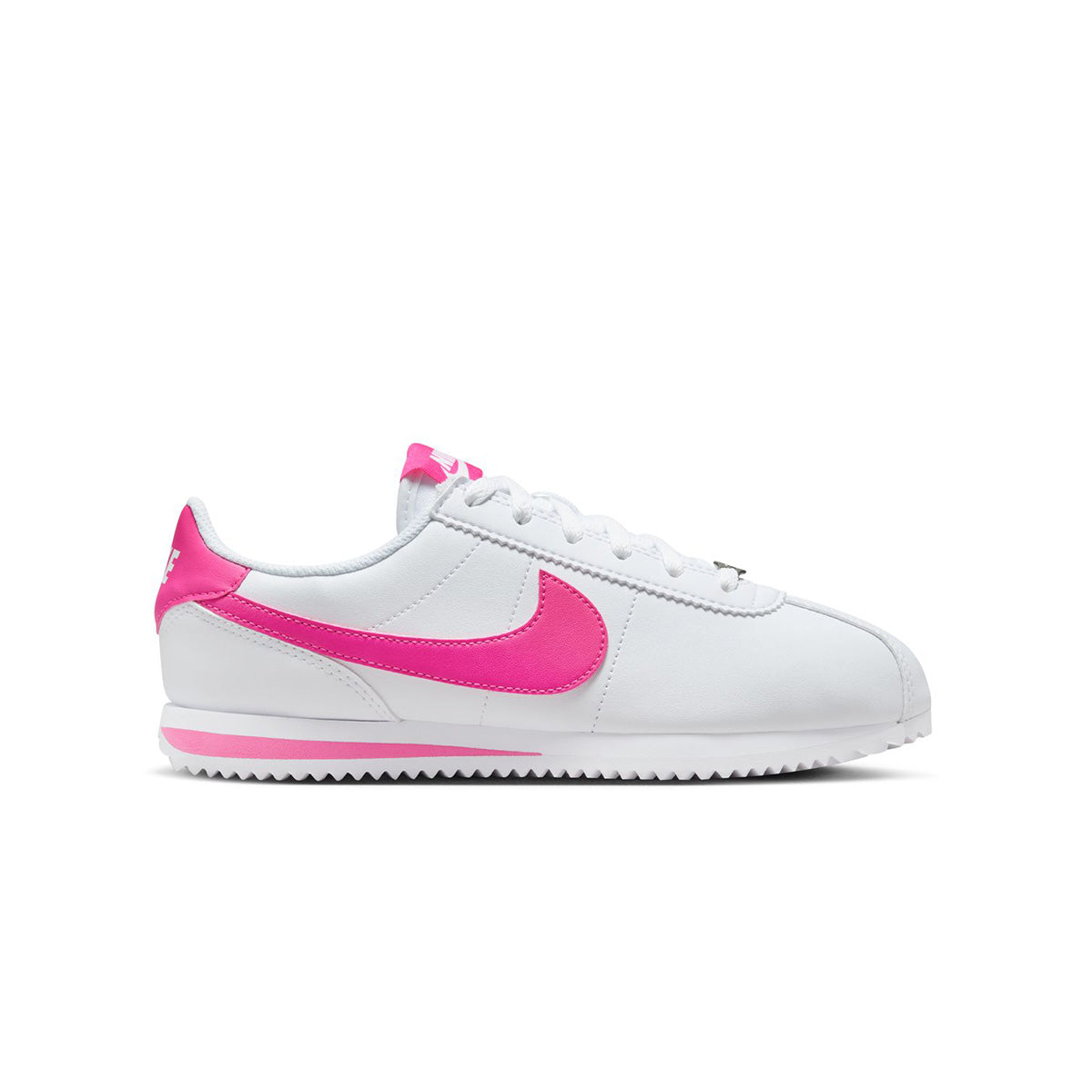 Nike Kids' Cortez 'Laser Fuchsia' Running Shoes - Lightweight & Comfortable Sneakers for Boys and Girls - Perfect for School, Sports, and Everyday Wear