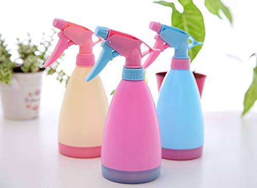 7Seas Continuous Fine Mist Hair Spray Bottle - Empty Water Mister for Curly Hair & Salon Use | Refillable Garden Spray Bottle for Plants (1Pcs, Multicolor) | Perfect for Hair Styling, Plant Care & Travel Essentials