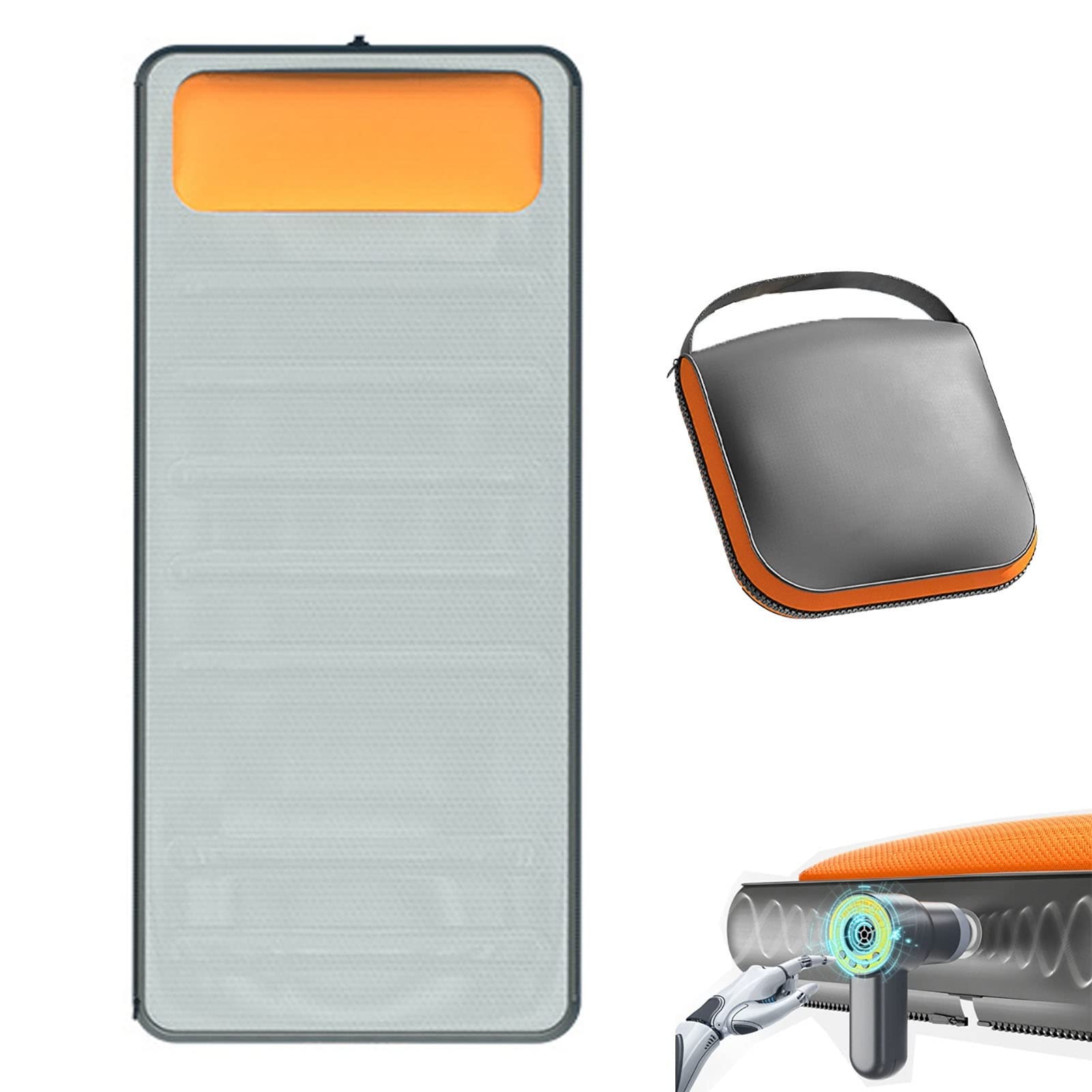 Self-Inflating Camping Sleeping Pad with Mini Wireless Air Pump - 5