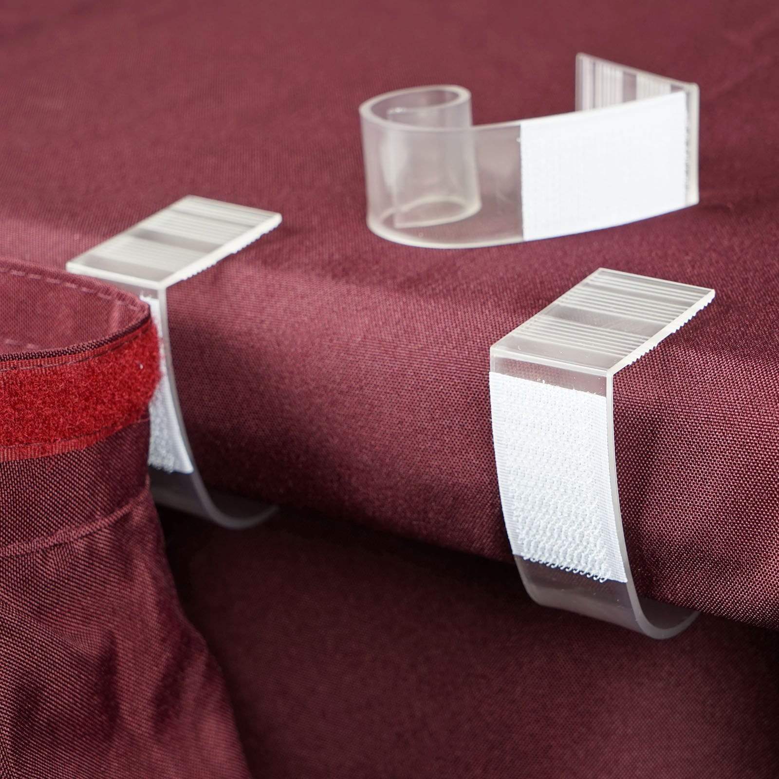 12-Pack Large Table Skirt Clips - Heavy Duty Table Cover Clamps for Wedding, Party & Event Decorations - Perfect for Banquet Halls, Conference Tables and Special Occasions