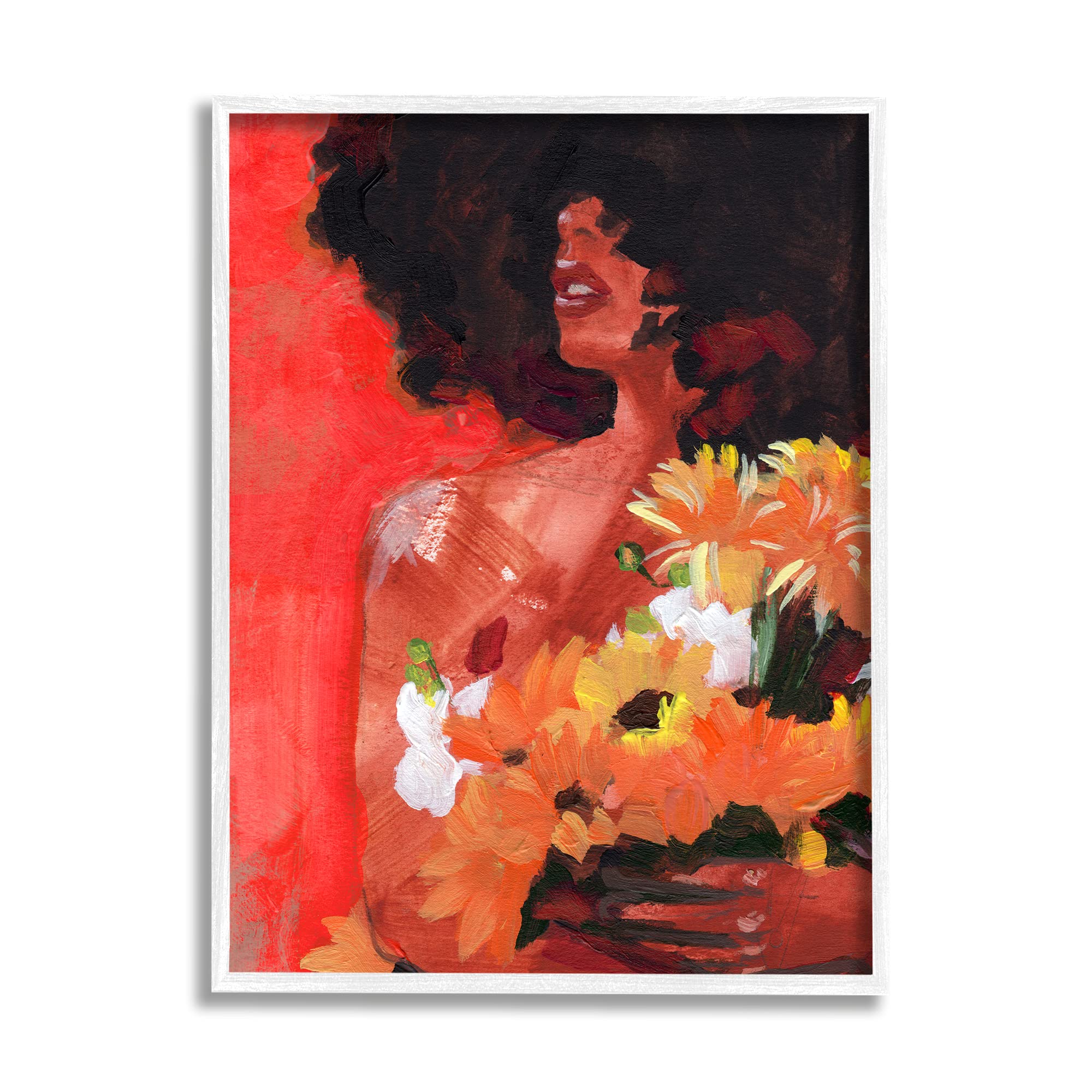 African Sunflower Bouquet Framed Canvas Wall Art - 11x14 Inch Boho Home Decor - Red & Yellow Floral Print - Unique Housewarming & Birthday Gift - Perfect for Living Room, Bedroom, Office & Wedding Decor - Bohemian, African & Farmhouse Style - Great for Home Styling & Interior Design - Ideal for Bohemian Bedrooms, Cozy Living Spaces & Coffee Shops - Beautiful Wall Decor for Apartments & Dorms - Perfect for Bohemian Weddings & Farmhouse Decor - Enhance Your Space with Floral Artwork