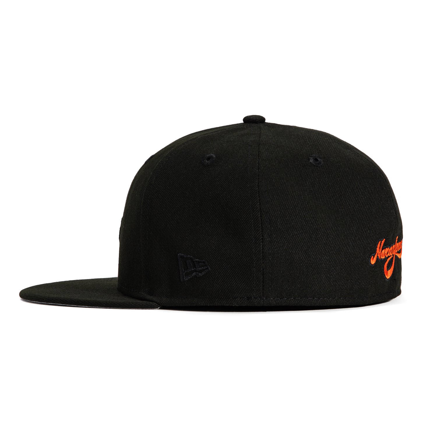 New Era 59Fifty Naranjeros De Hermosillo Logo Patch Baseball Cap - Black Adjustable Snapback Hat for Men & Women - Perfect for Baseball Games, Streetwear & Casual Outfits