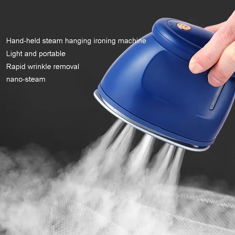 Portable Handheld Steamer for Clothes - Mini Steam Iron Machine for Home & Travel - Wet & Dry Hot Garment Steamer for Wrinkles Removal - Perfect for Business Trips, Hotels, and Quick Home Ironing