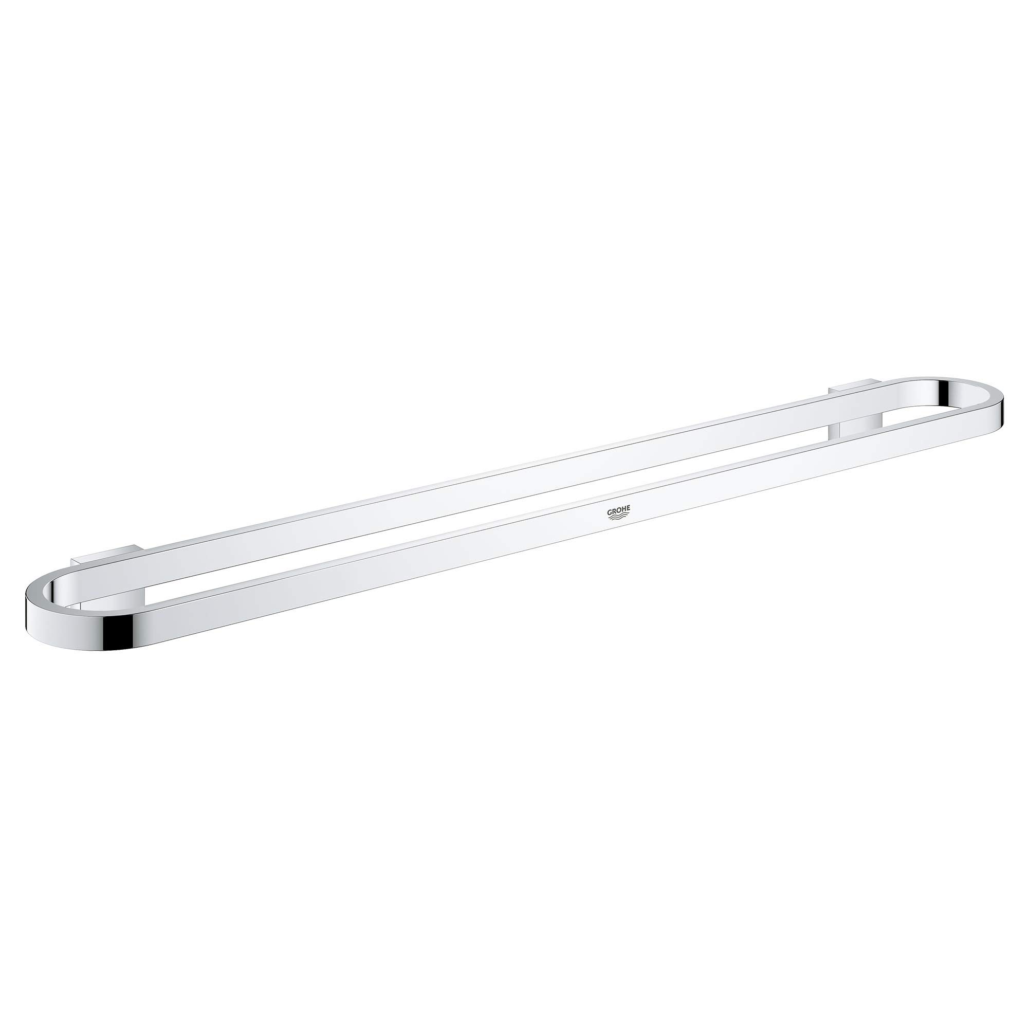 GROWE 41056000 Chrome Selection Towel Bar - Premium Bathroom Accessory for Modern Homes, Perfect for Towel Storage & Bathroom Organization