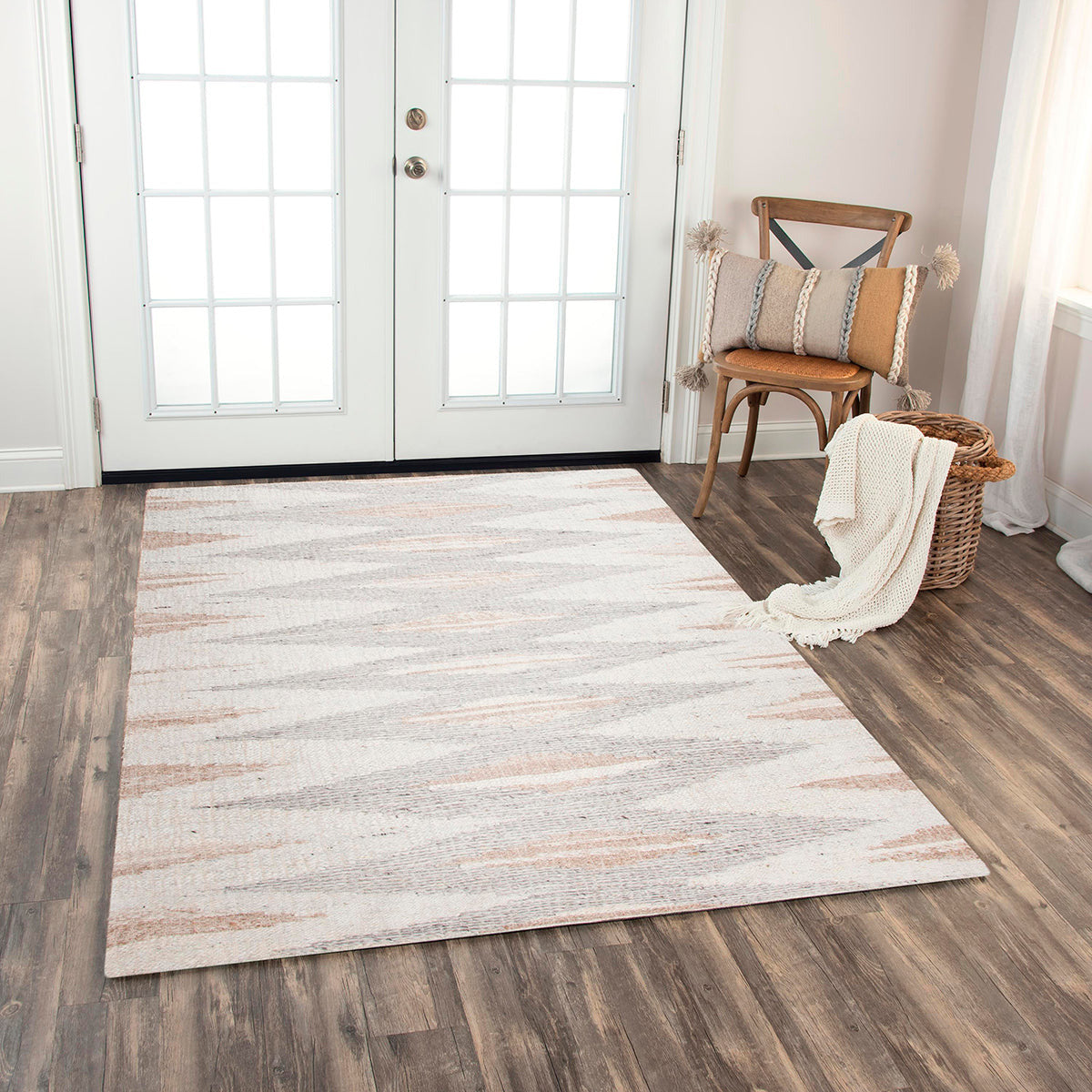 Nova Beige Ivory Rug - Soft Plush Area Rug for Living Room, Bedroom, Dining Room - Non-Slip & Easy to Clean