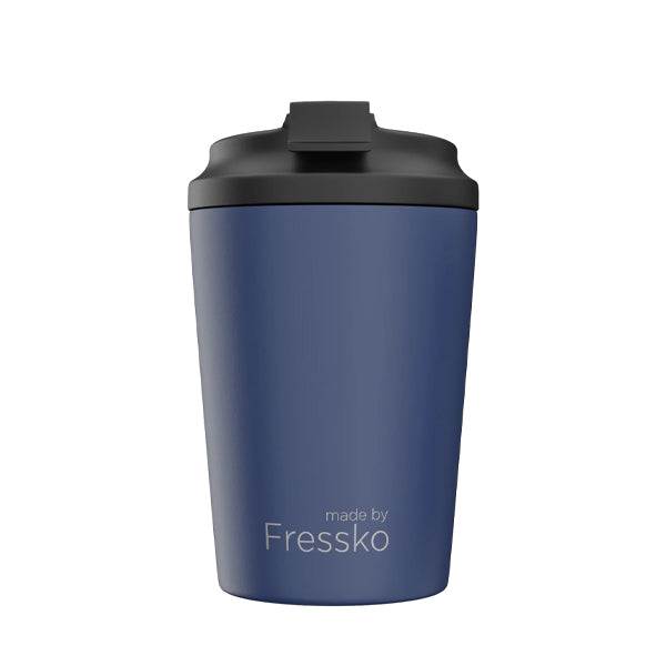 Fressko Reusable Ceramic Coffee Cup - Eco-Friendly Travel Mug for Hot & Cold Drinks | Perfect for Office, Camping & Outdoor Adventures