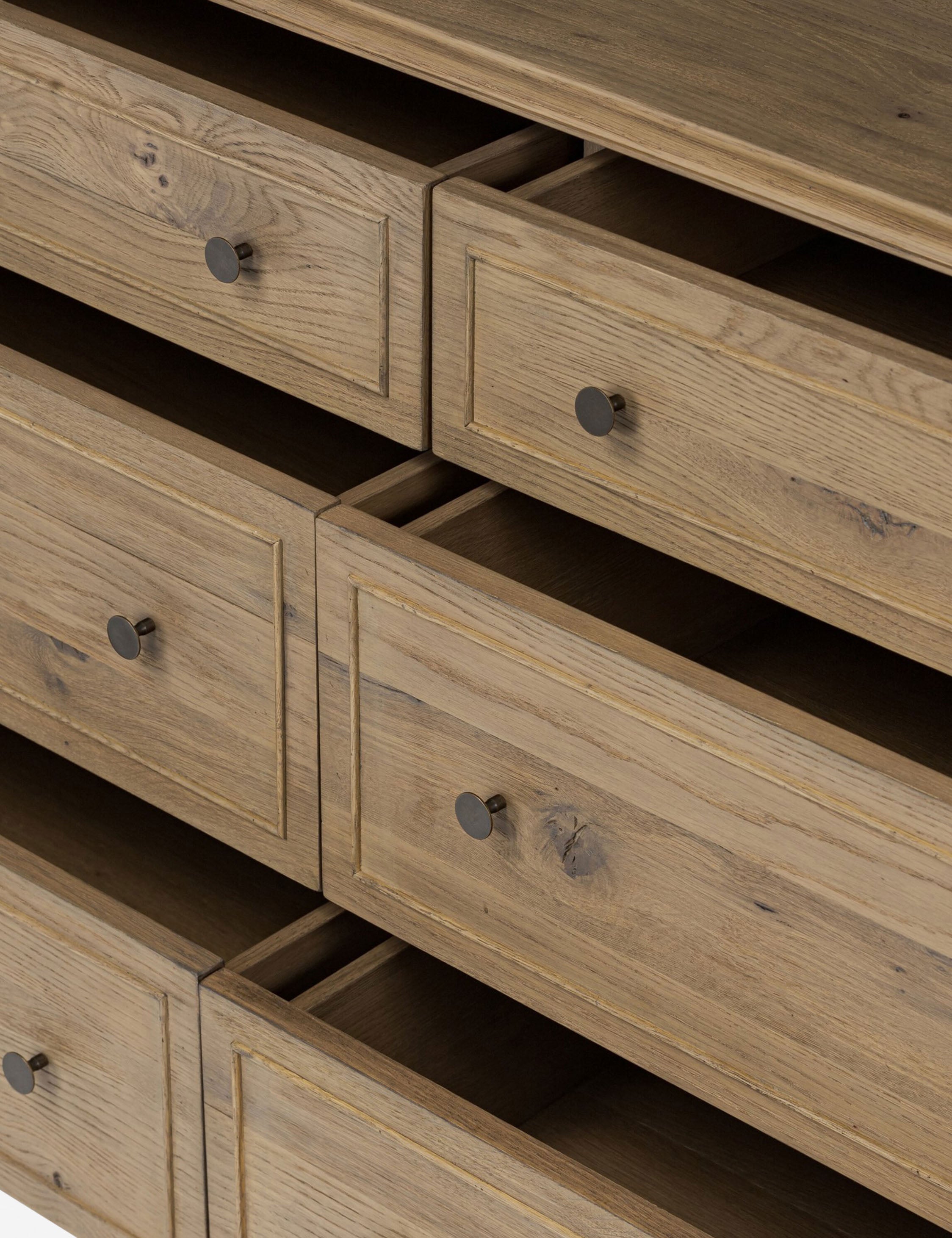 Archdale 6-Drawer Dresser - Modern Wooden Chest of Drawers for Bedroom & Closet Organization | Perfect for Home Storage & Decor