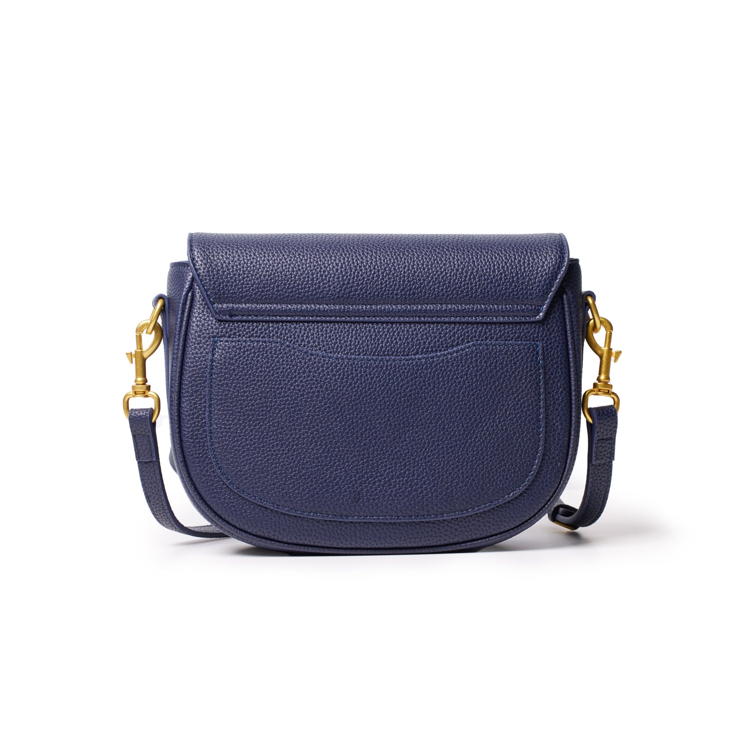 **MEDIUM PEBBLE SHOULDER BAG in Navy Blue - Stylish & Versatile Crossbody Purse for Women, Perfect for Work, Travel & Everyday Use**