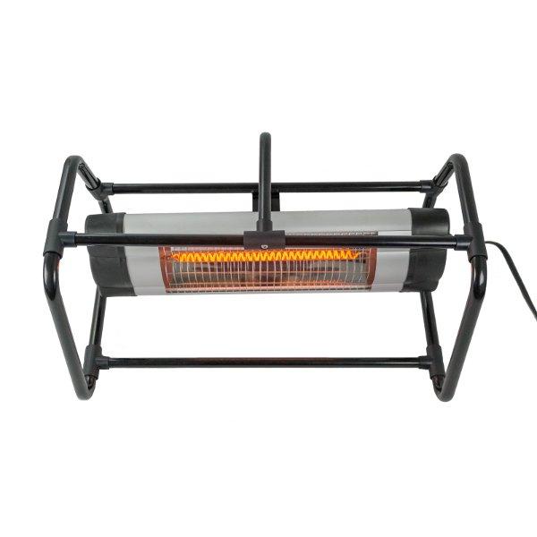 Electric Ground Cage Heater for Outdoor Patio & Garage - Portable Heating Solution for Winter, Camping & Workspaces