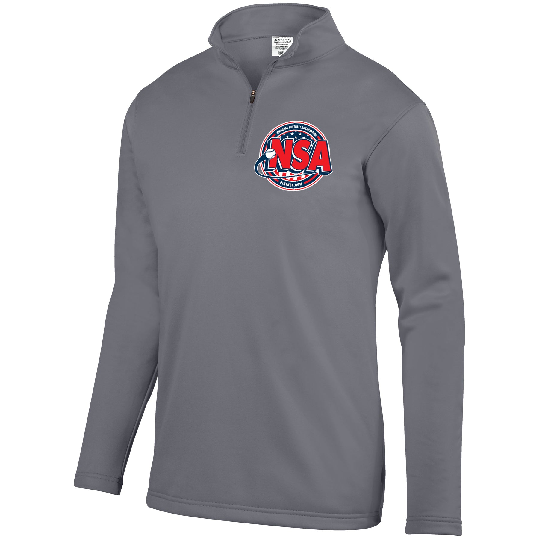 NSA USA Fleece Pullover - National Softball Association Official Warm Hoodie for Women & Men - Perfect for Cold Weather Training, Games & Outdoor Activities