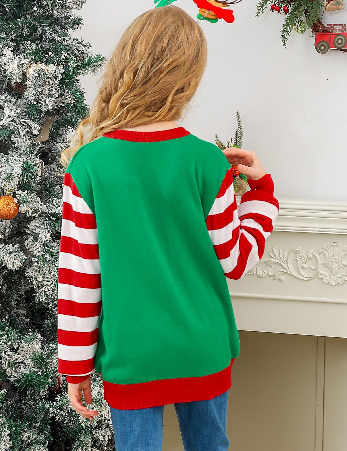 Kids' Ugly Christmas Sweaters for Boys & Girls - Festive Holiday Pullover Sweatshirt (Ages 7-14) | Perfect for Christmas Parties, Family Photos & School Events