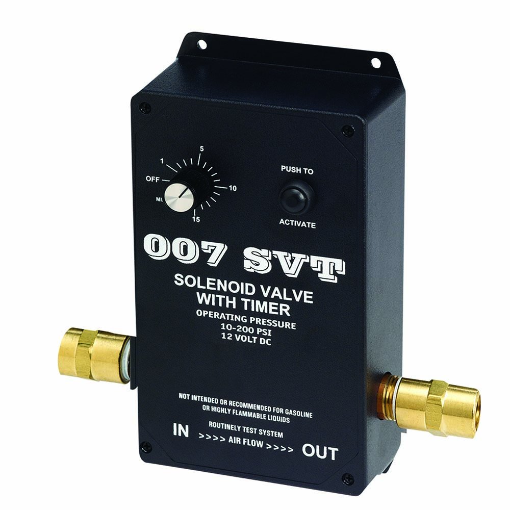 Husky 007570 007 SVT 12V Solenoid Valve with Timer & Wall Mount Transformer - Made in USA | Ideal for Irrigation Systems, Water Control & Industrial Applications