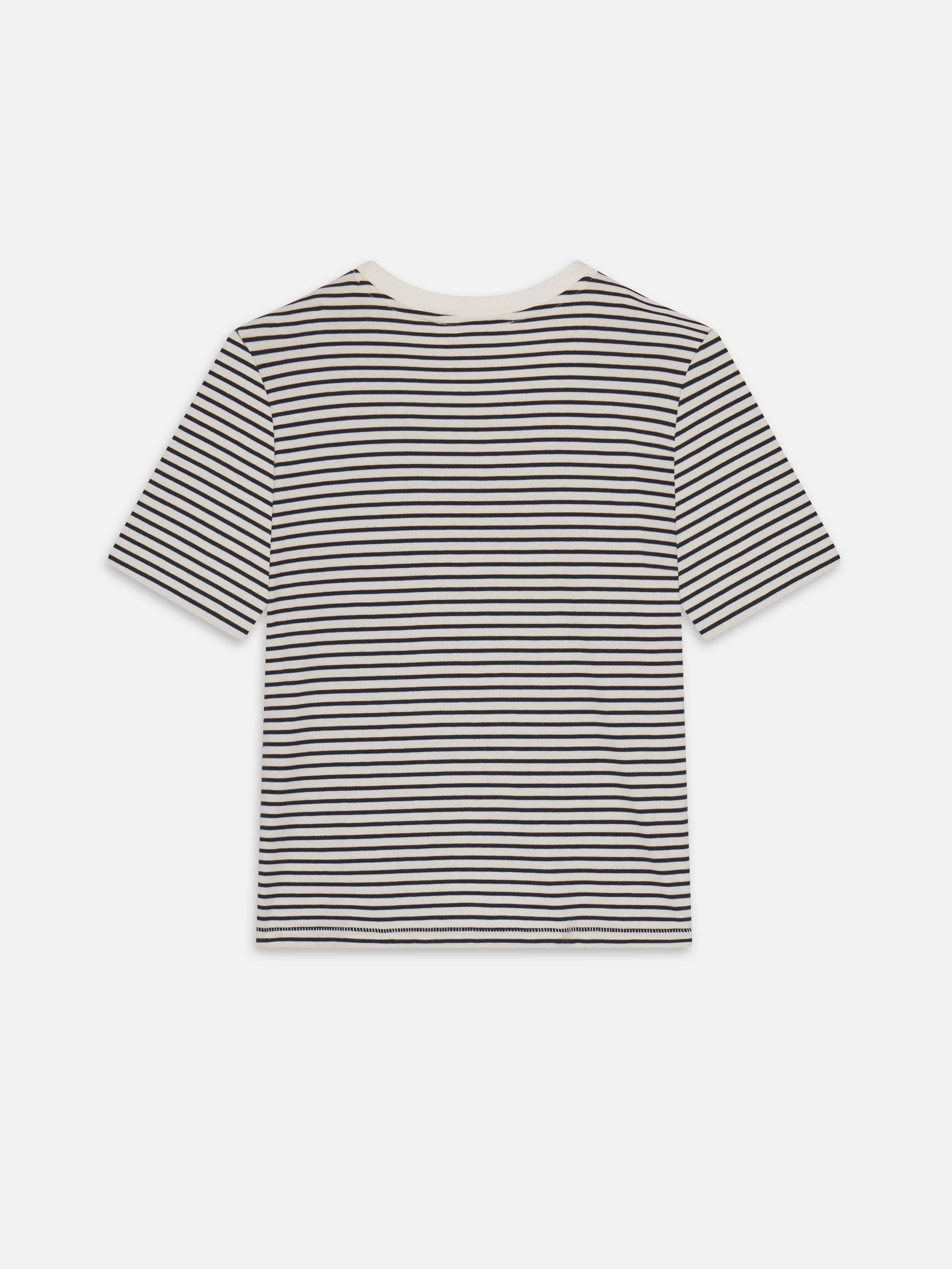 Baby Tee for Girls & Toddlers - Soft Cotton Navy Multi-Stripe T-Shirt | Perfect for Playdates, Daycare & Family Outings