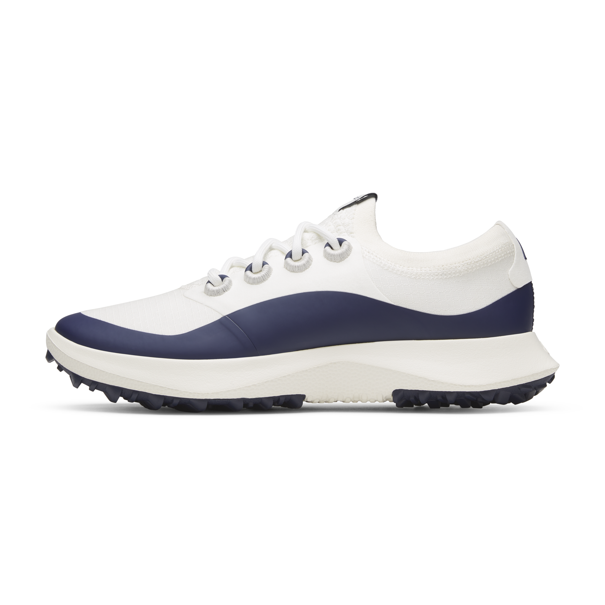 Men's Golf Dashers Running Shoes - Blizzard/Deep Navy with Natural White Sole | Lightweight & Comfortable for Golf, Jogging & Casual Wear
