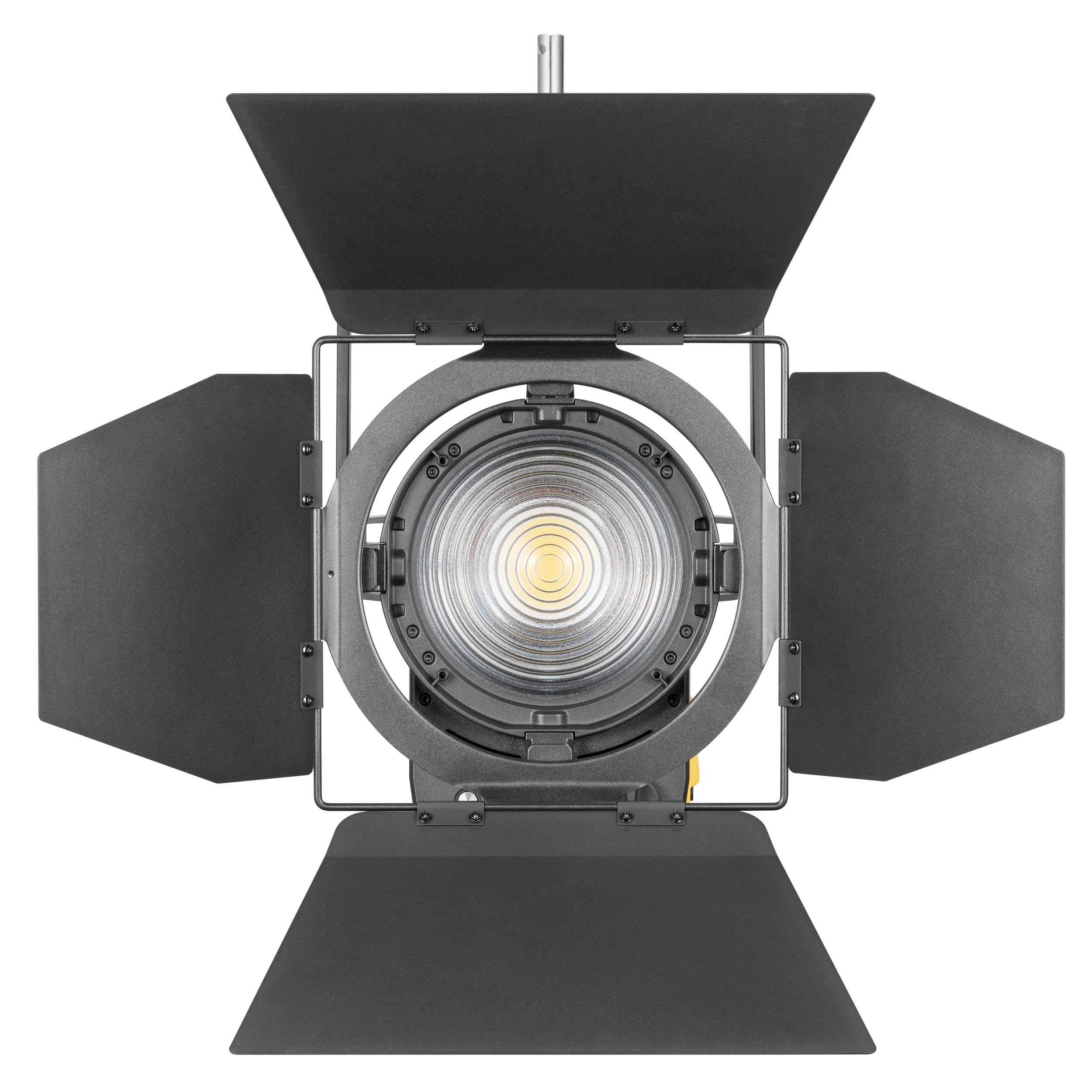 F7 120Bi Dual Color LED Fresnel Light - Professional Broadcast Studio Lighting Kit with Overhead Mount | Perfect for Film Production, Photography & Live Streaming
