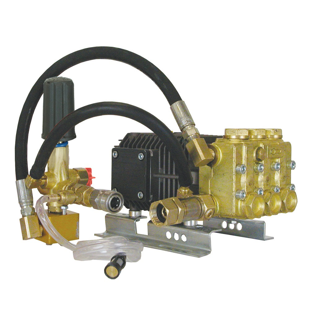 Comet FW23540 Ready To Go Pump - 4000psi 3.5gpm Solid Shaft Water Pump for Pressure Washing, Car Cleaning & Industrial Use