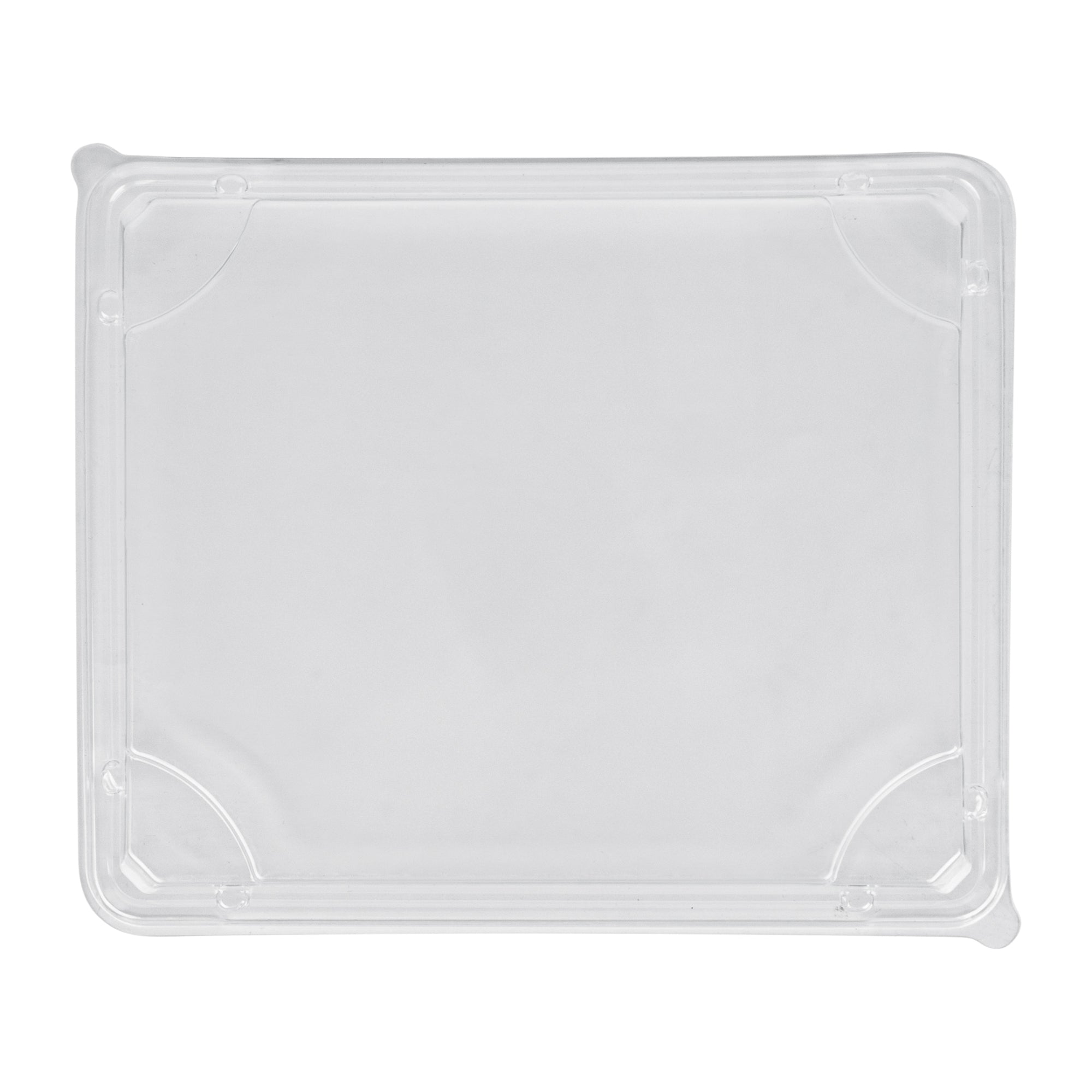 Bento Tek Rectangle Clear Plastic Lids - 50 Pack, Fits 19 oz Bento Boxes | Airtight Food Storage for Lunch, Meal Prep & Office Snacks