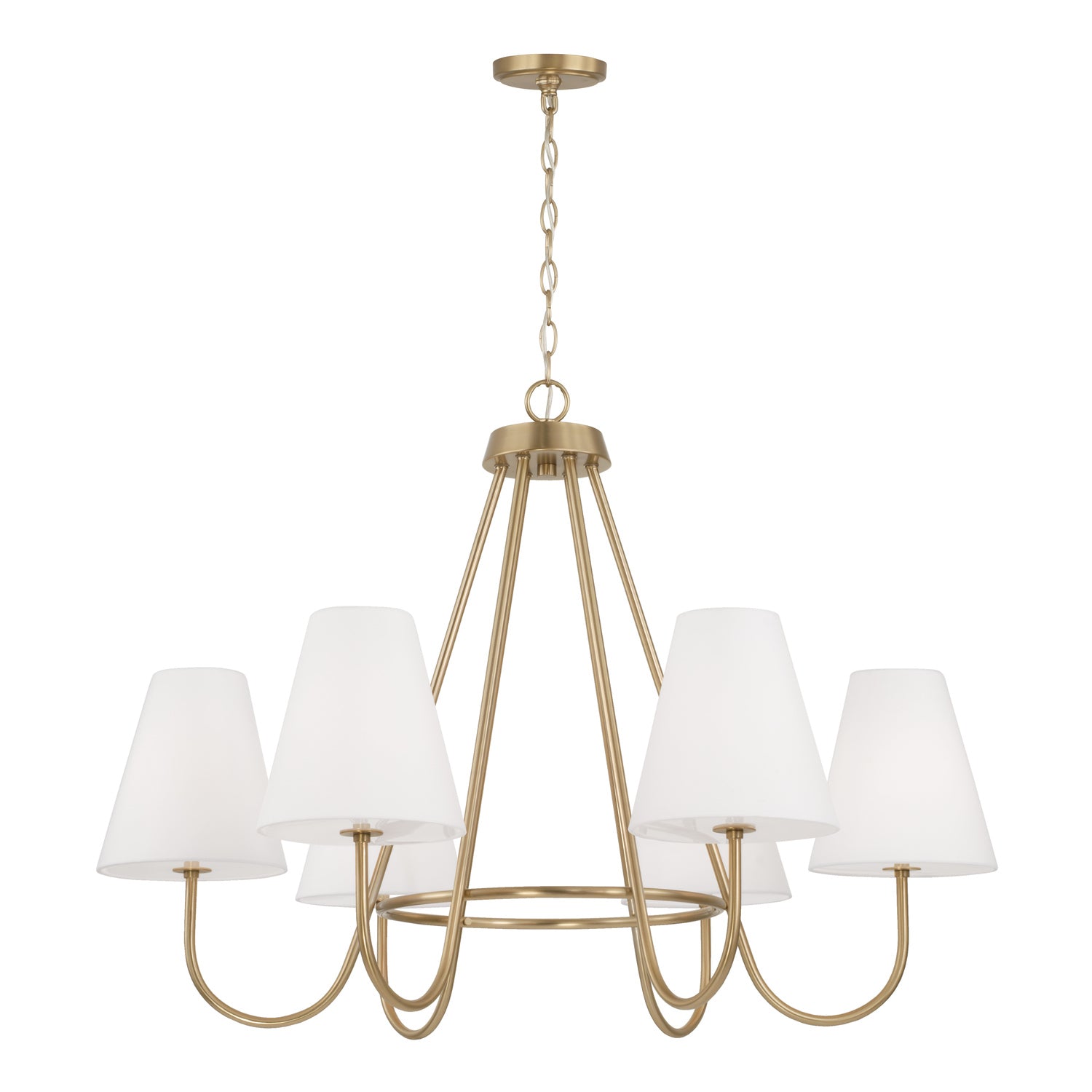 Tabitha Chandelier - Elegant Crystal Ceiling Light Fixture for Dining Room, Bedroom & Living Room | Perfect for Home Decor, Wedding & Special Occasions