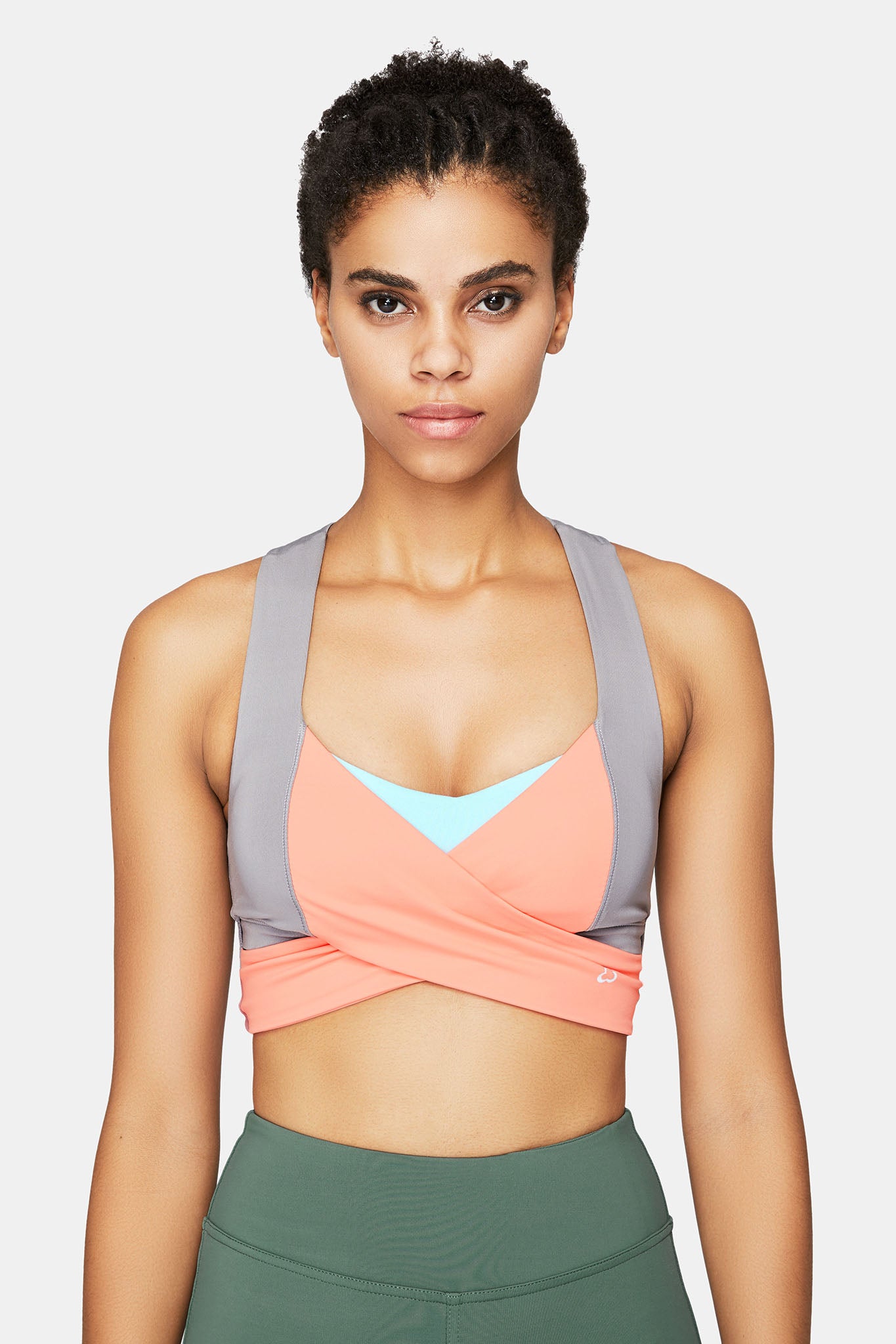 Lawton Medium Impact Sports Bra - High Support Workout Bra for Running, Yoga & Gym - Comfortable & Breathable Activewear for Women