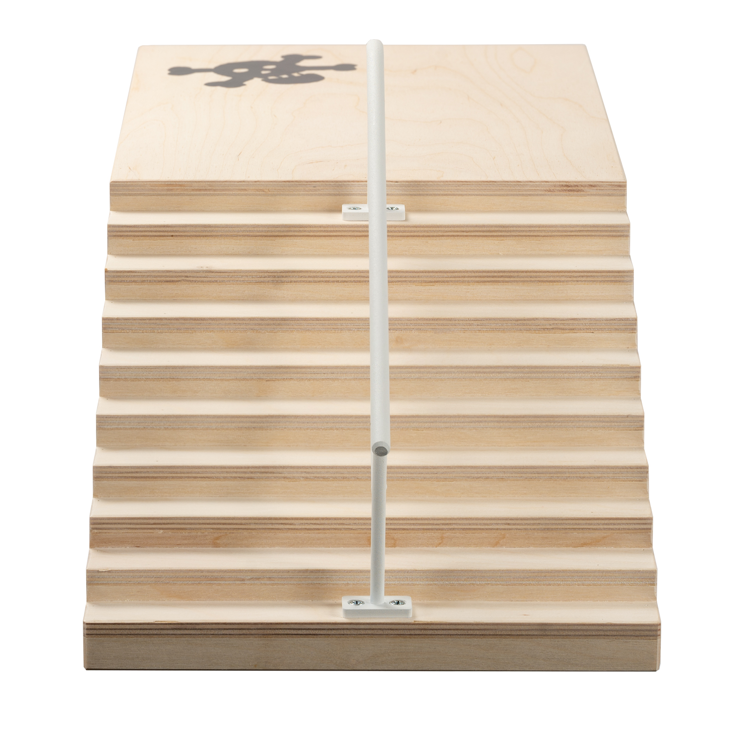 Blackriver Fingerboard Ramps - 10 Stair Set for Professional Tech Deck Skateboard Training | Perfect for Fingerboard Tricks, Stair Rail Slides & Urban Street Style Practice
