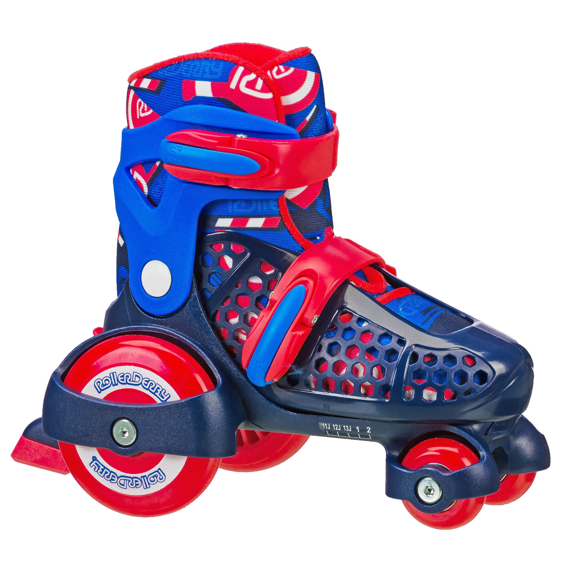 Fun Roll Adjustable Roller Skates for Boys - Perfect for Outdoor Play, Skate Parks & Birthday Gifts