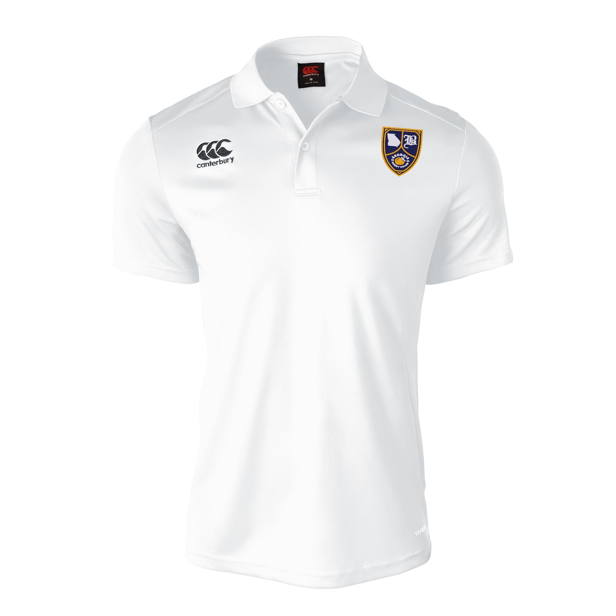 Georgia Rugby Union CCC Dry Polo Shirt - Moisture Wicking, Breathable Performance Rugby Jersey for Men - Perfect for Training, Matches & Casual Wear
