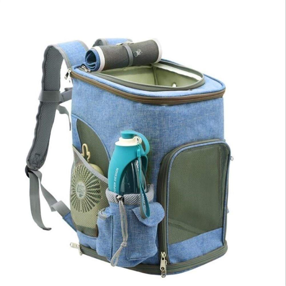 Portable Breathable Pet Carrier Backpack for Dogs & Cats - Lightweight Travel Pet Bag for Hiking, Walking, Outdoor Adventures | Perfect for Air Travel, Vet Visits & Daily Commutes