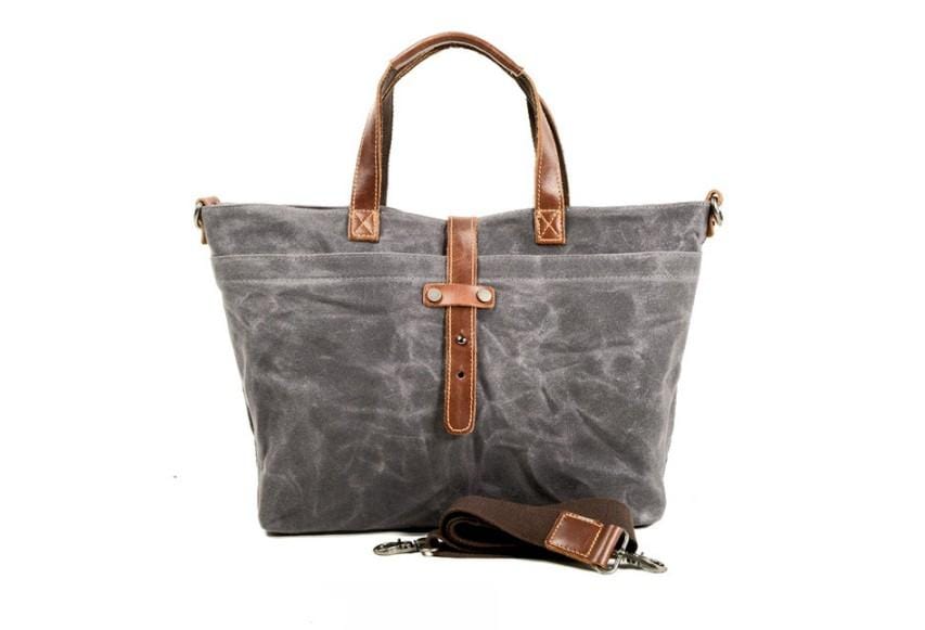 Stylish Canvas Crossbody Tote Bag for Women - Lightweight & Durable Shoulder Purse - Perfect for Work, Travel & Everyday Use
