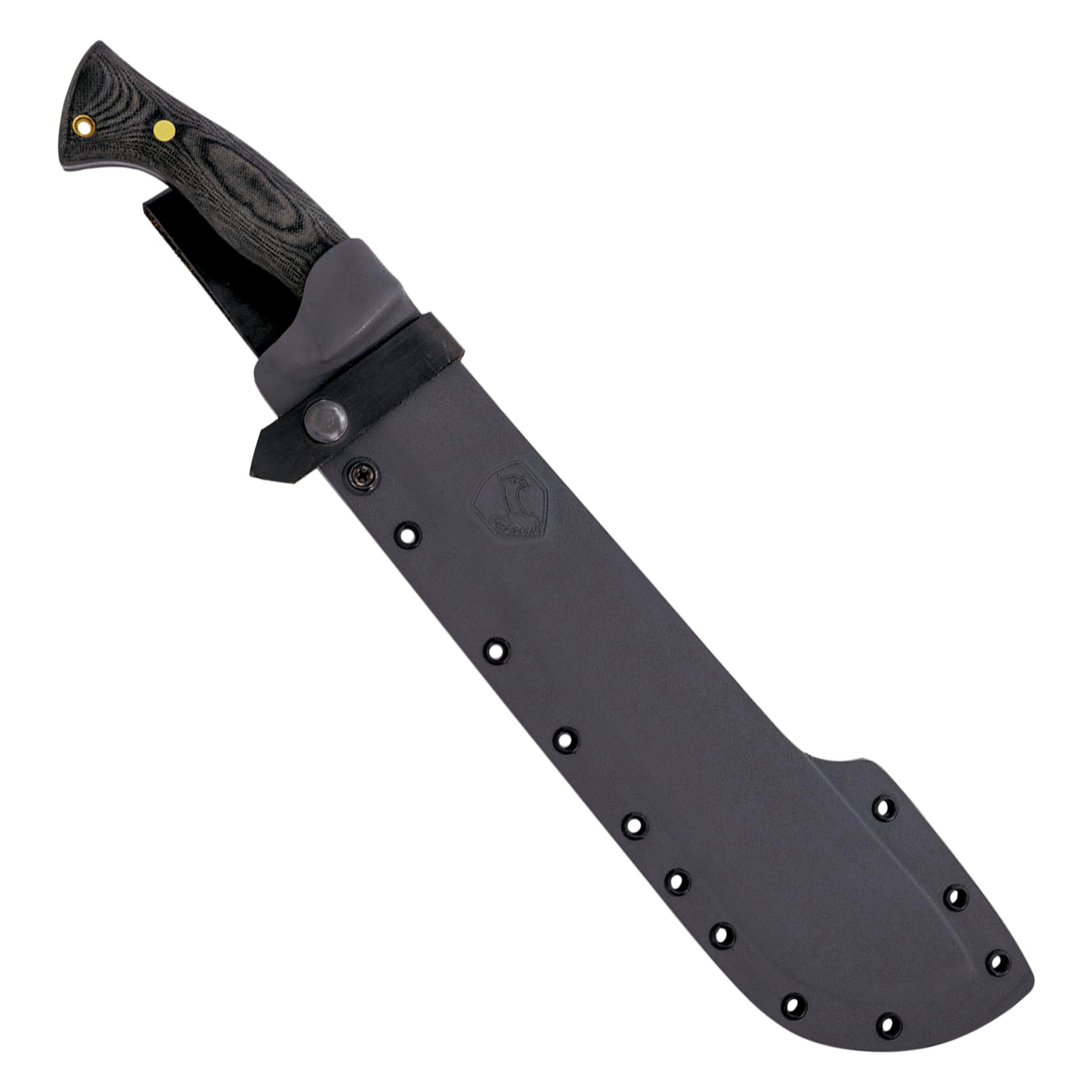 Condor Tool & Knife Wastelander Survival Machete - 1075 High Carbon Steel Blade with Micarta Handle & Kydex Sheath - Heavy Duty Bushcraft, Camping, Survival Knife for Outdoor Adventures, Hunting, and Emergency Preparedness
