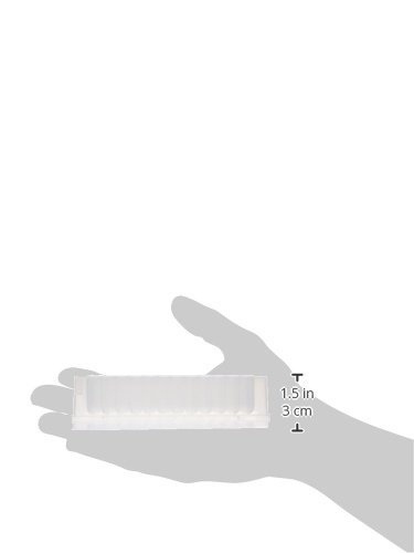 BrandTech 701340 Polypropylene (PP) Deep 96-Well Plates, 1.2ml Well Volume, 50-Pack - Ideal for PCR, Sample Storage & High-Throughput Screening in Laboratories