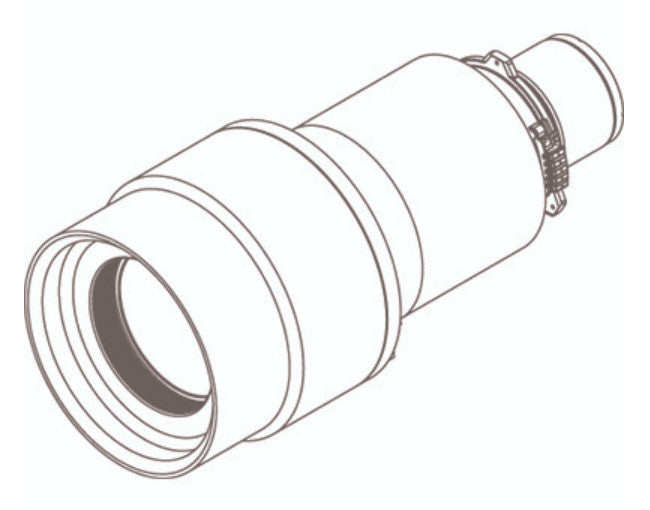 Barco GC Lens (7.2-10.8:1) - Professional Zoom Lens for Projectors - Perfect for Home Theaters, Classrooms, and Business Presentations