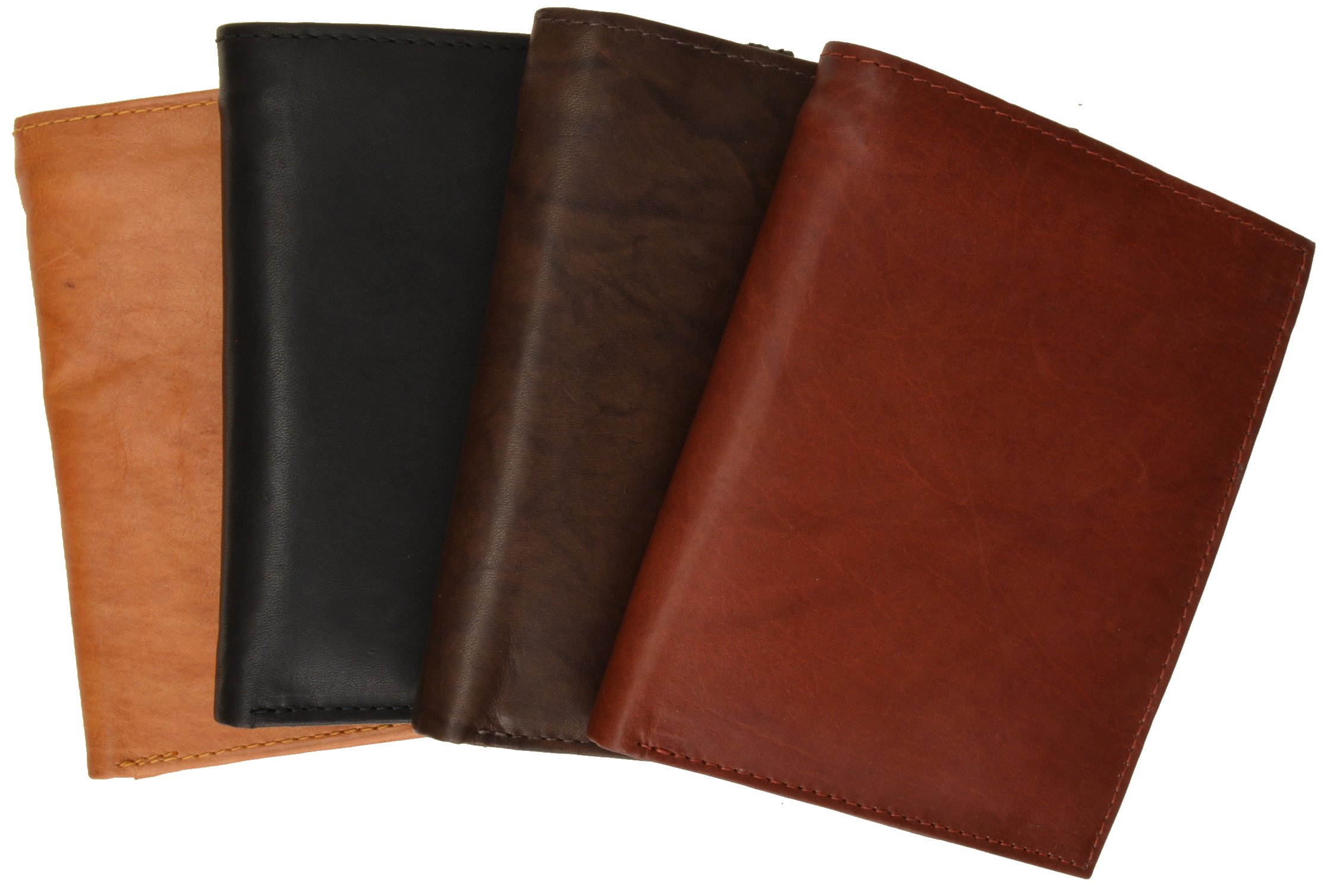 MARSHAL Genuine Leather Wallet for Men - Slim RFID Blocking Bifold with ID Window & Card Holder #2502 | Perfect for Everyday Carry, Travel & Business Use
