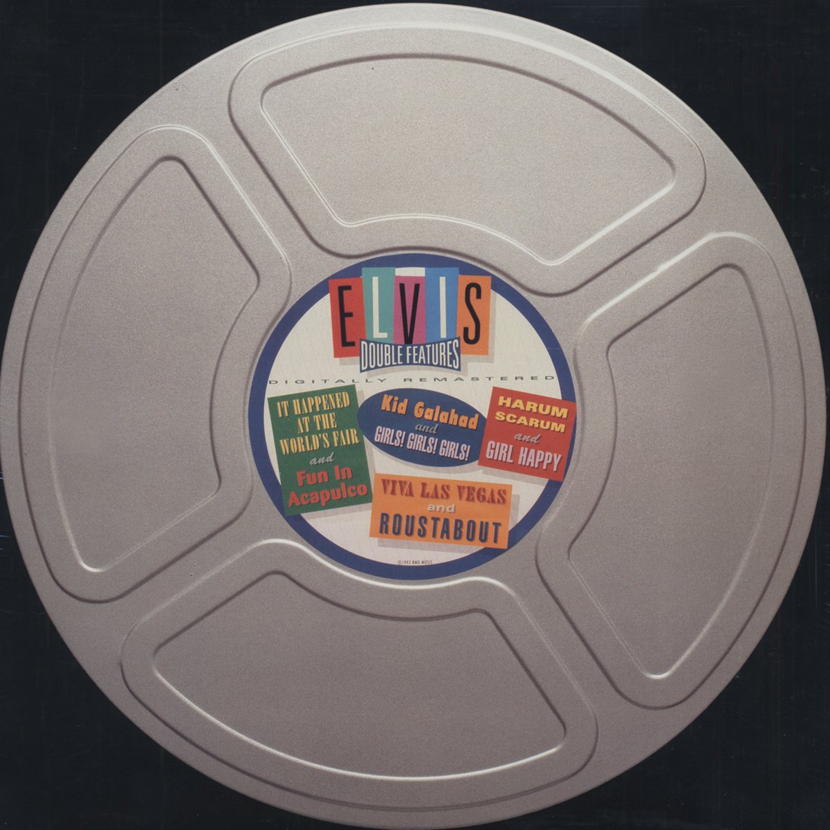 Elvis Presley Limited Edition Film Can Collectible - Rare UK Import for Movie Memorabilia & Music Fans - Perfect for Display, Gifts & Elvis Enthusiasts