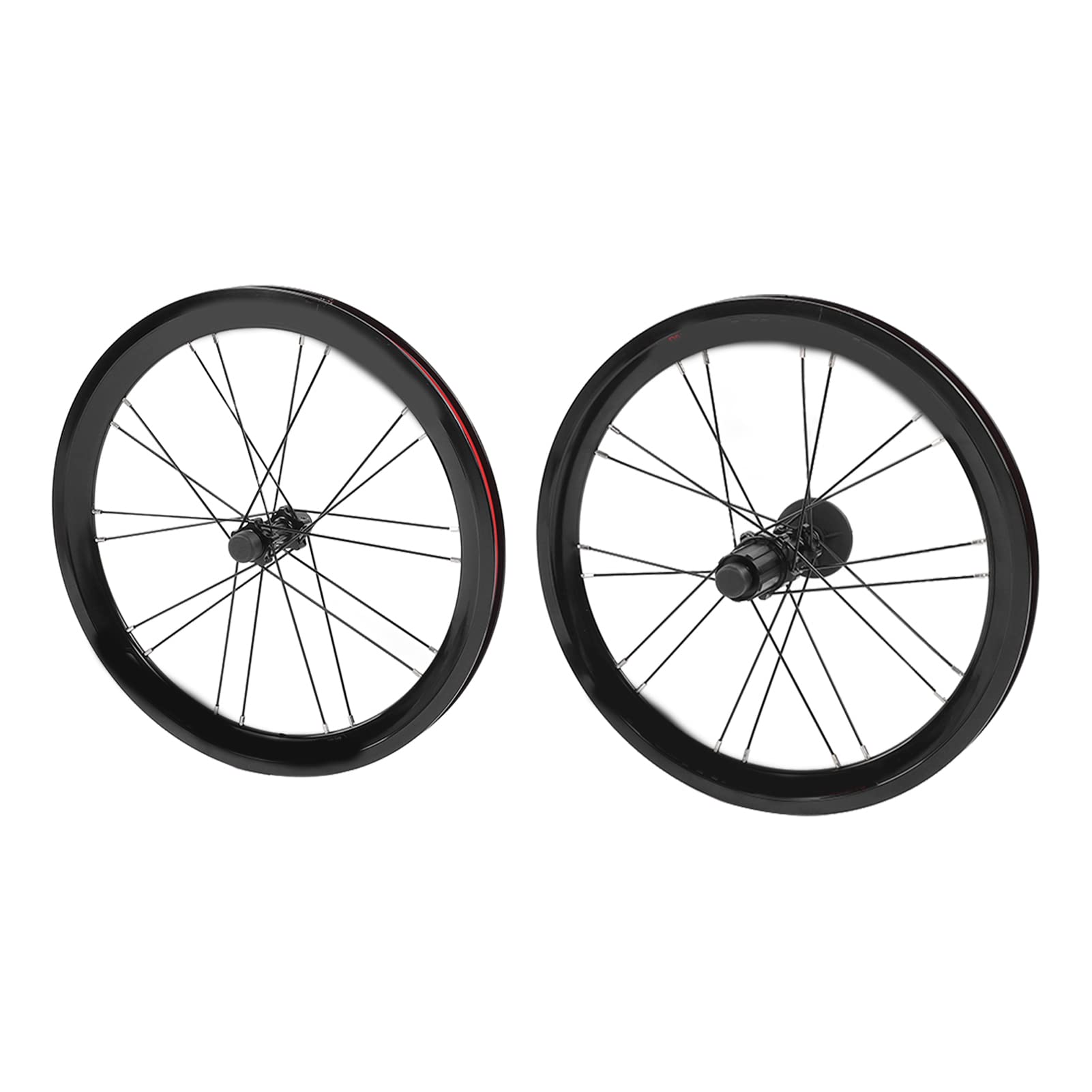 SoarUp Bicycle Wheelset - High Performance Anodized Mountain Bike Wheelset for Folding Bikes | Lightweight & Durable for Trail Riding & Commuting