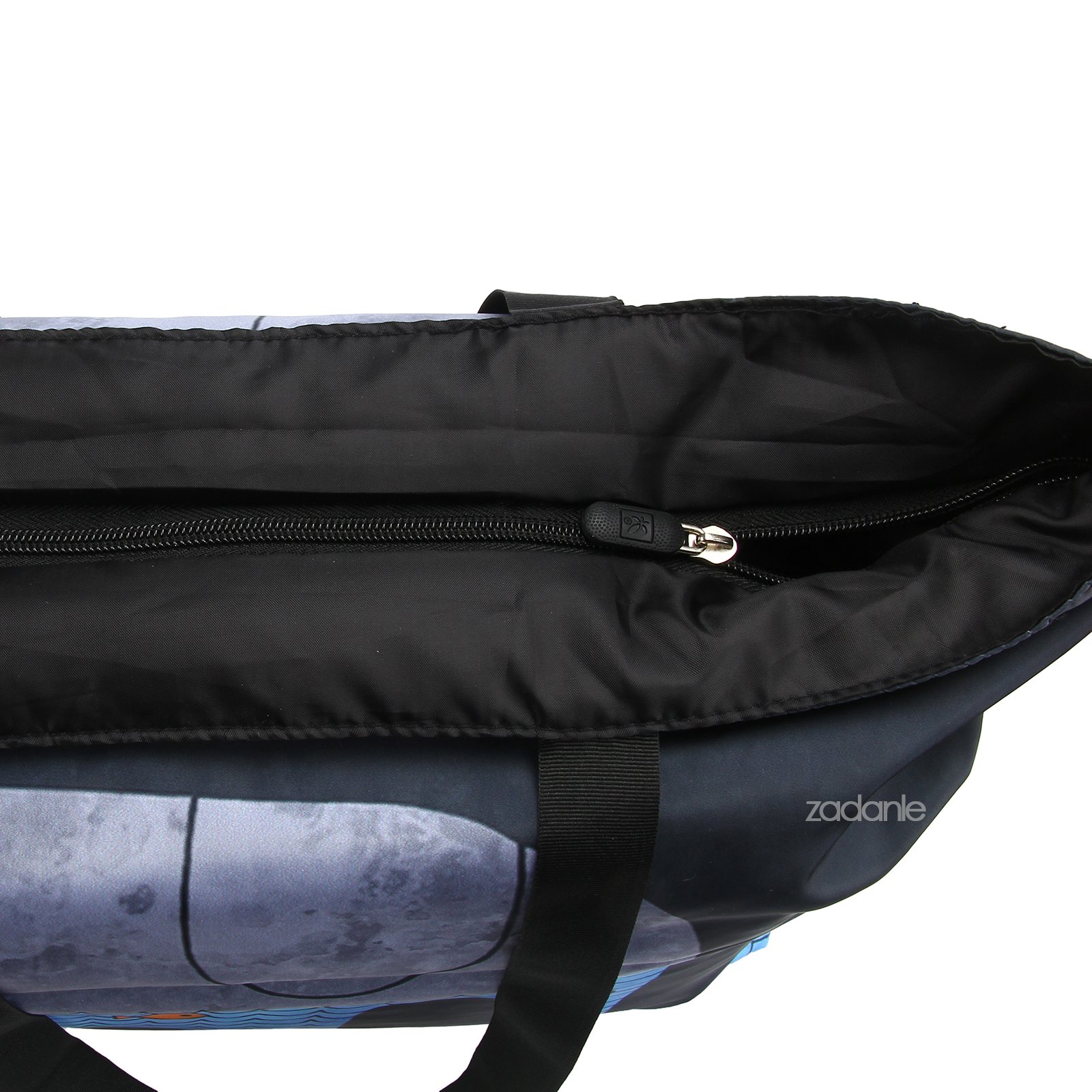 Waterproof Foldable Beach Tote Bag for Women - Large Zippered Travel & Shopping Tote - Perfect for Beach Trips, Grocery Shopping, and Overnight Getaways