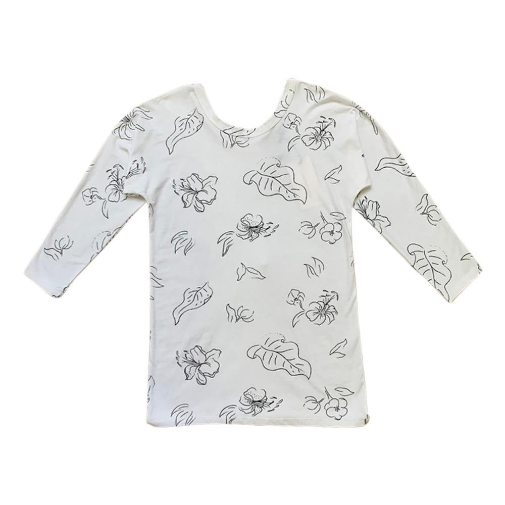 Organic Long Sleeve Lounge Dress for Women - Wild Forager Comfort Wear - Perfect for Relaxing at Home, Yoga & Casual Outings