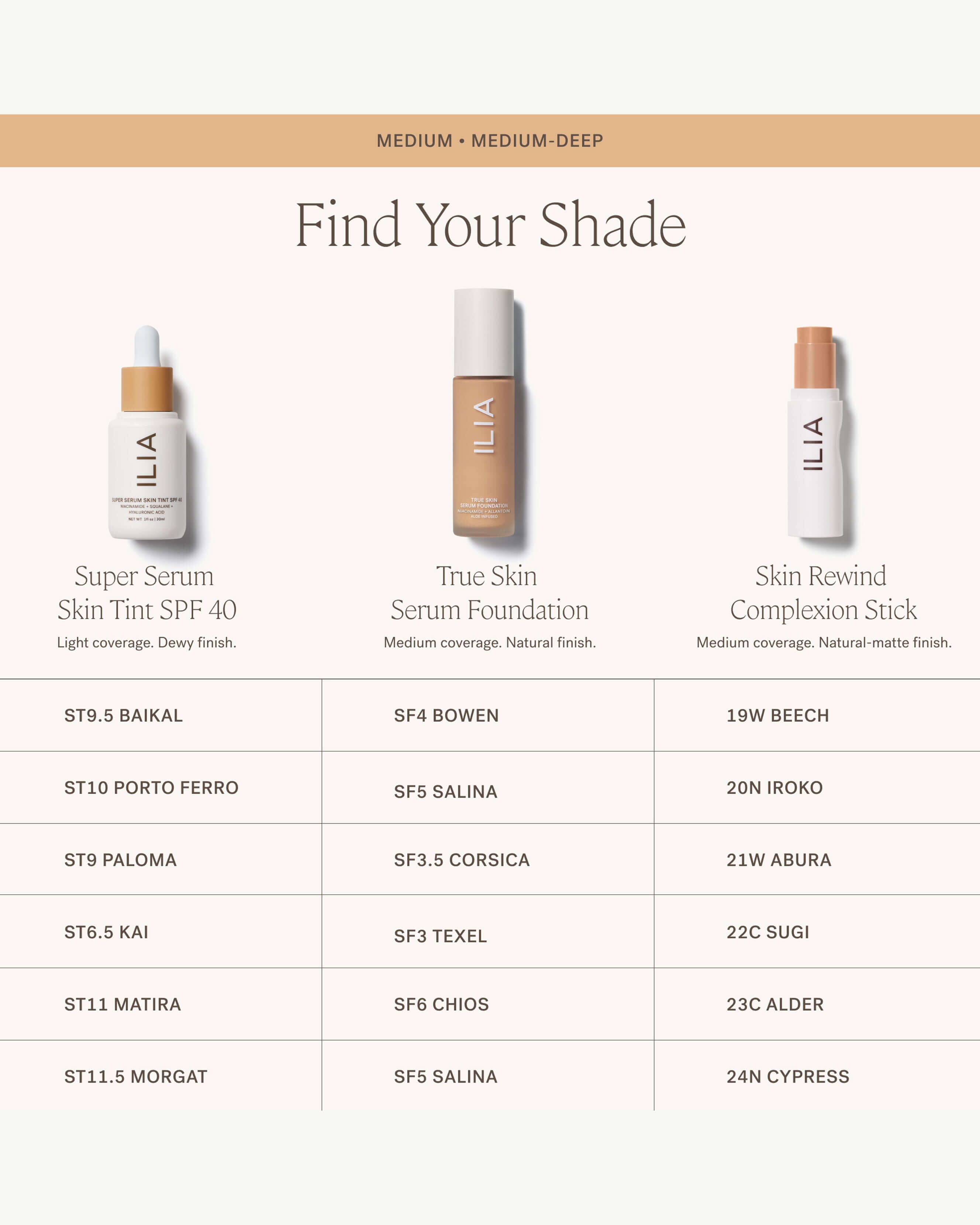 Best Super Serum Skin Tint SPF 40 - Lightweight Tinted Moisturizer with Sun Protection | Perfect for Daily Wear & Natural Makeup Look