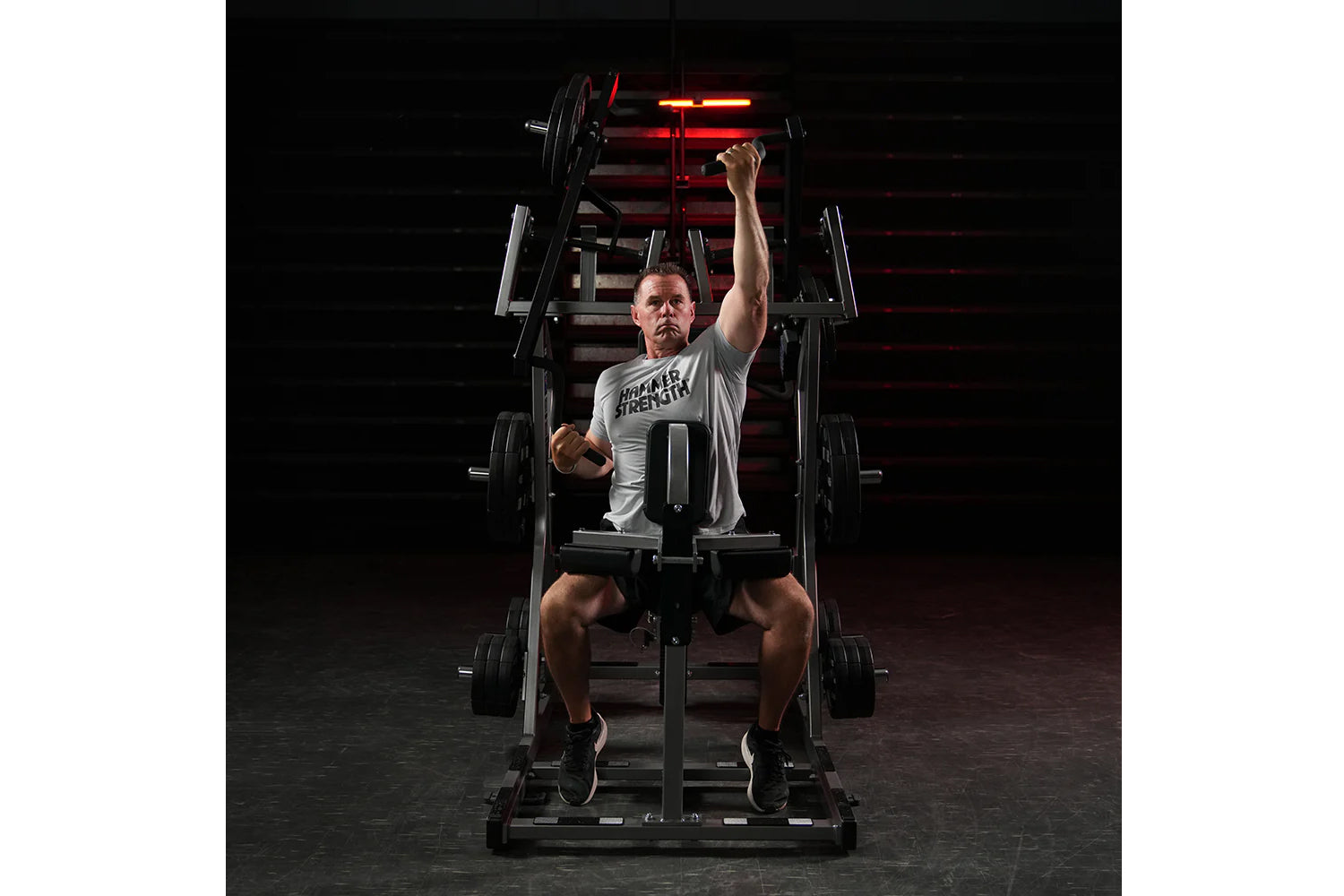 Hammer Strength Plate Loaded Iso-Lateral Chest & Back Workout Machine for Gym & Home Strength Training