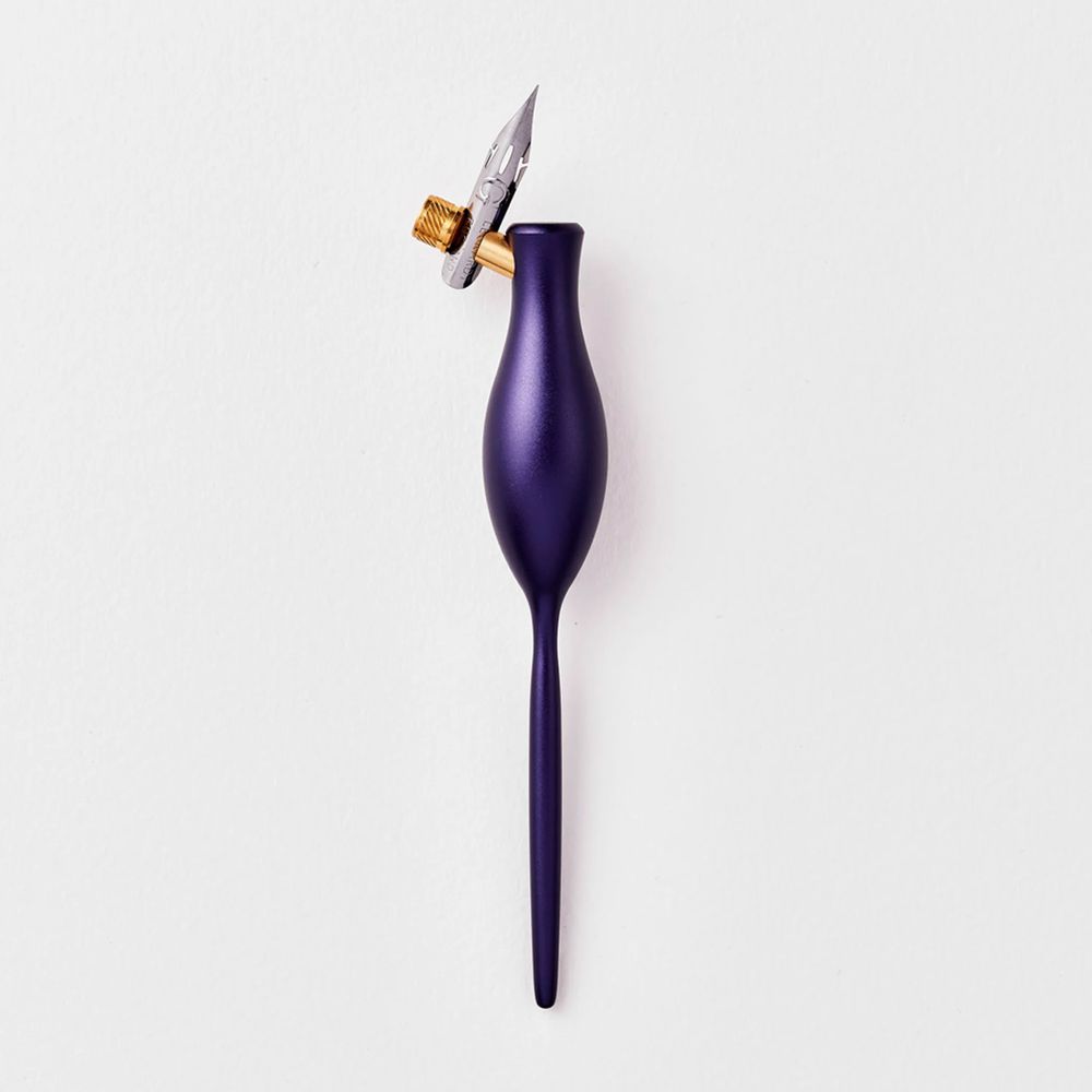 Tom's Studio Premium Calligraphy Nib Holder - Carrot Design for Dip Pen Writing | Perfect for Hand Lettering, Wedding Invitations & Art Projects