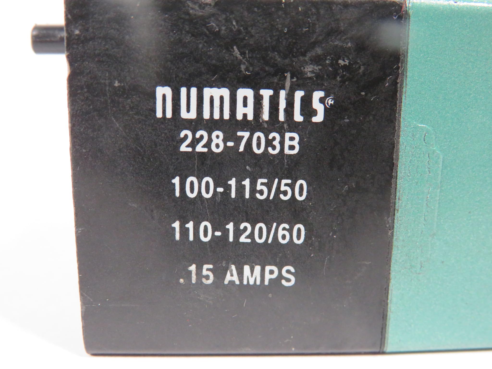 ASCO NUMATICS 228-703B Solenoid Valve Coil 0.15 AMP, 100-120V AC 50/60Hz - Compatible with Industrial Pneumatic Systems, HVAC, and Automation Equipment
