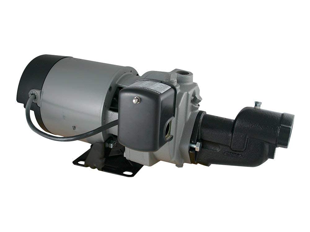 Star JHU10S 1 HP High Pressure Shallow Well Jet Pump - Cast Iron Construction | Made in USA with US Components | Ideal for Residential Water Supply, Irrigation & Farm Use