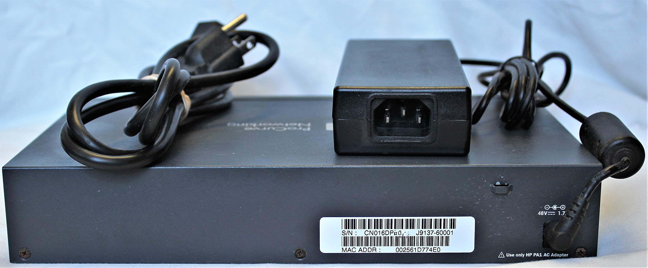HP 2520-8-PoE Switch | 8-Port Gigabit Ethernet Network Switch with PoE+ (J9137A#ABA) | Ideal for Small Business & Office Networking