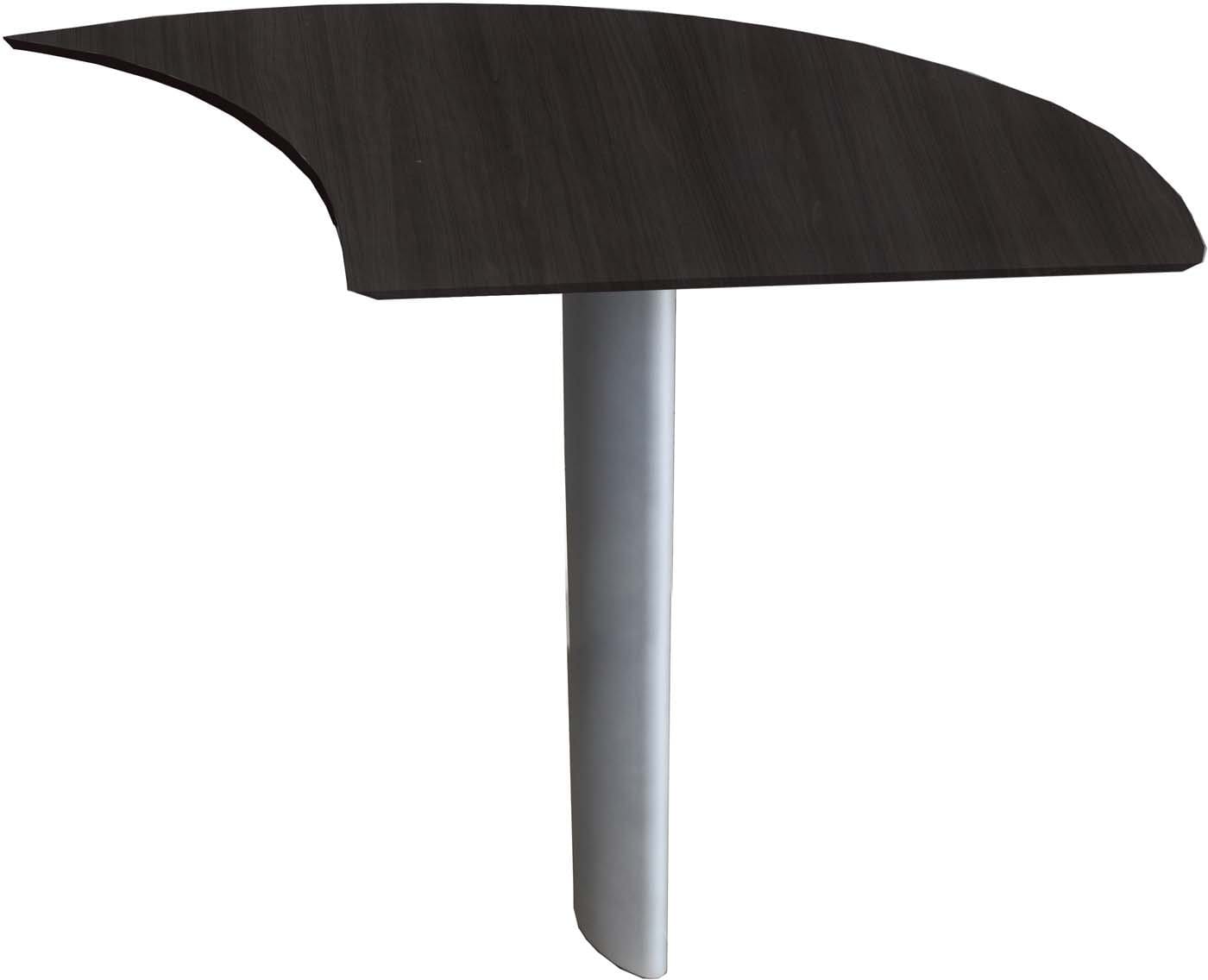 Safco Mayline Medina Curved Desk Extension Right [MNEXTR] - Ergonomic Office Workspace Solution for Home & Business Use