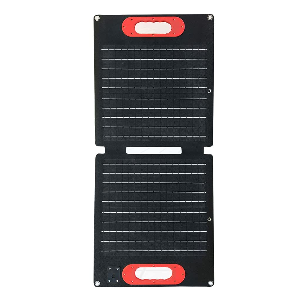 40W/60W/100W/150W Foldable Solar Panel Charger - IPX4 Waterproof Portable Solar Charger with 18V DC & USB Output for Camping, Hiking, RV, and Emergency Power Supply