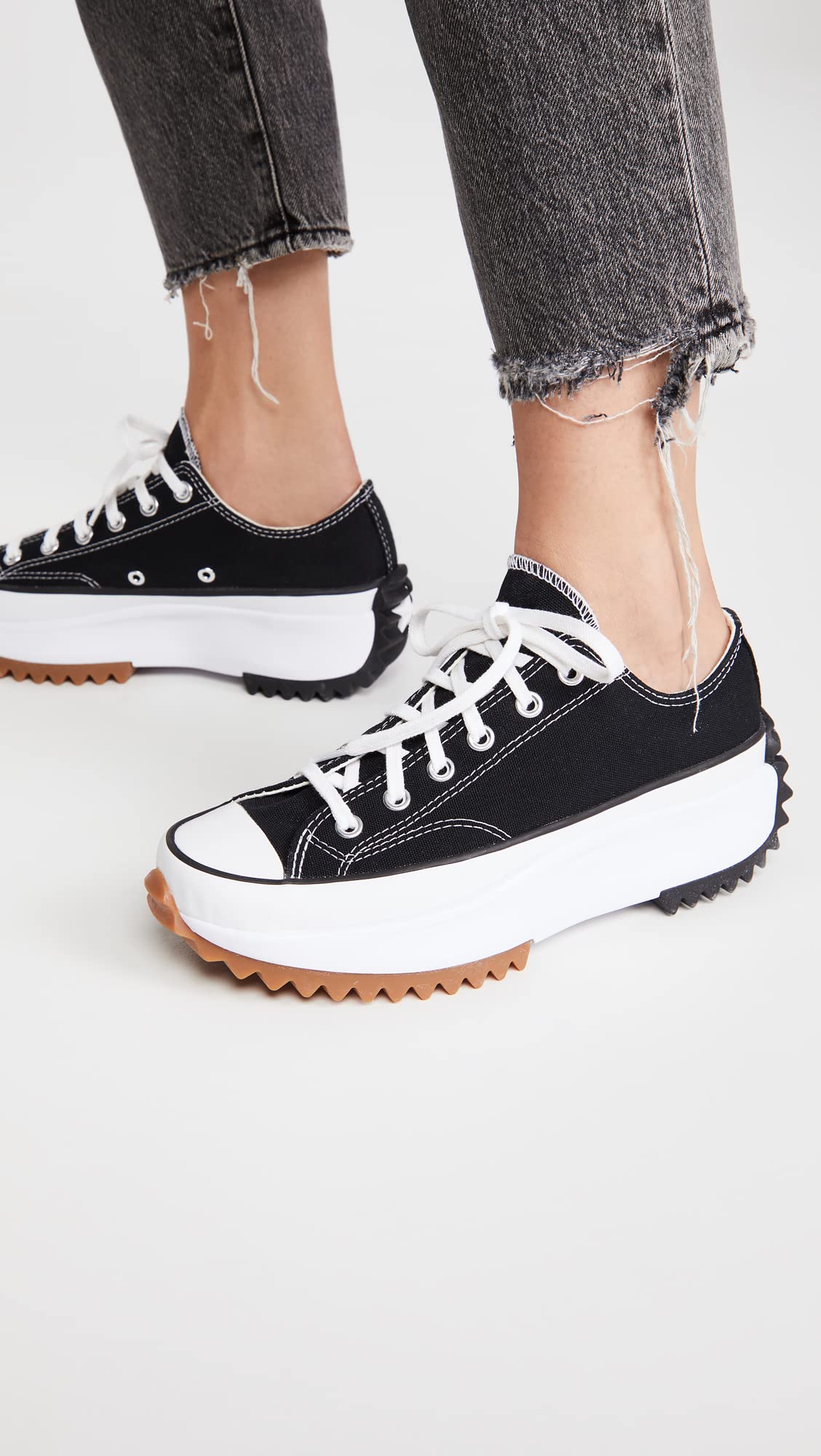 Converse Women's Run Star Hike Digital Terrain Sneakers - Fashion High Top Platform Shoes for Women, Comfortable Walking & Casual Wear, Perfect for Street Style & Daily Outfits