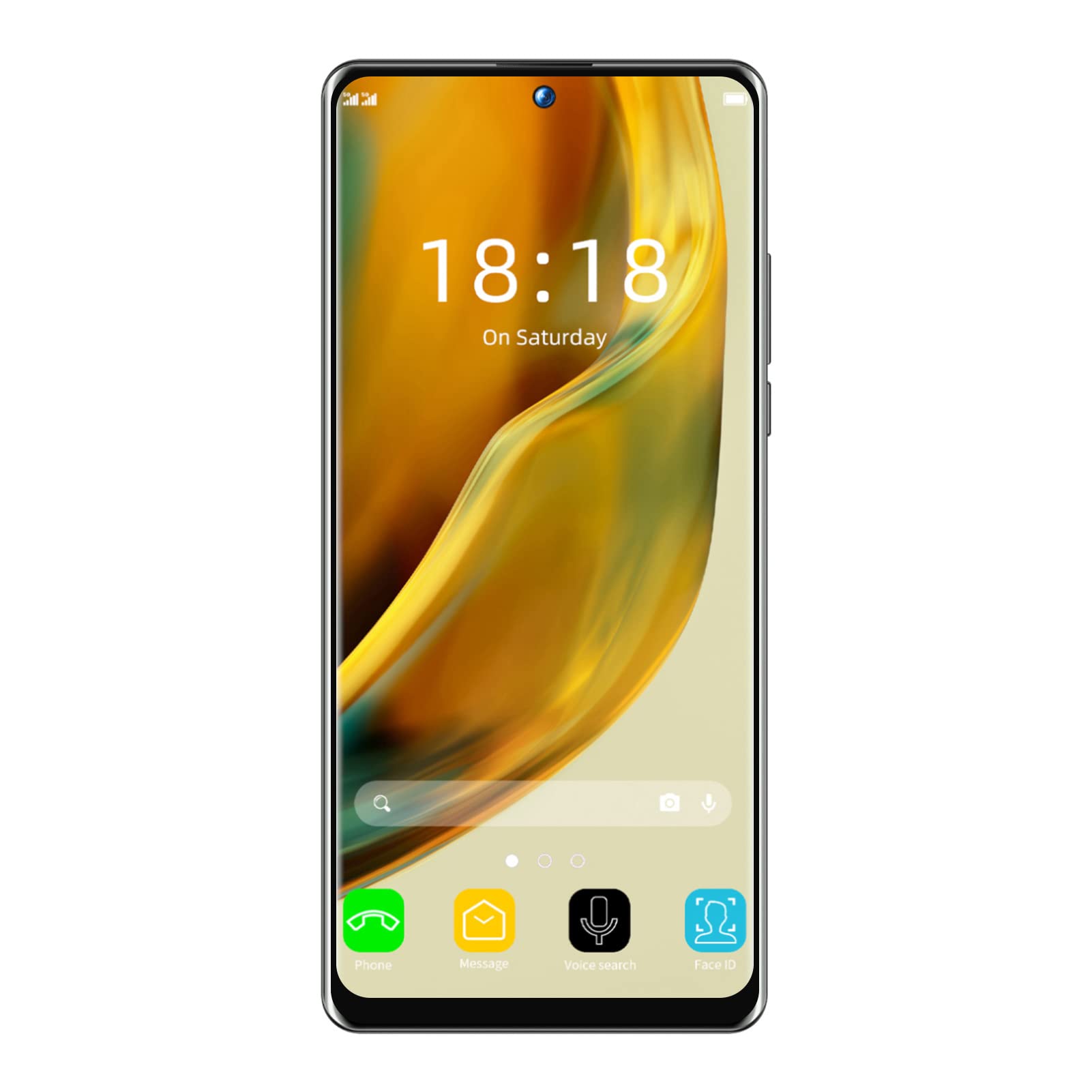 Unlocked Smartphone - Mix 4 with Face Recognition, 16GB RAM + 1TB Storage (Supports 128GB Expandable), Black - US Plug | Perfect for Students, Work & Daily Use