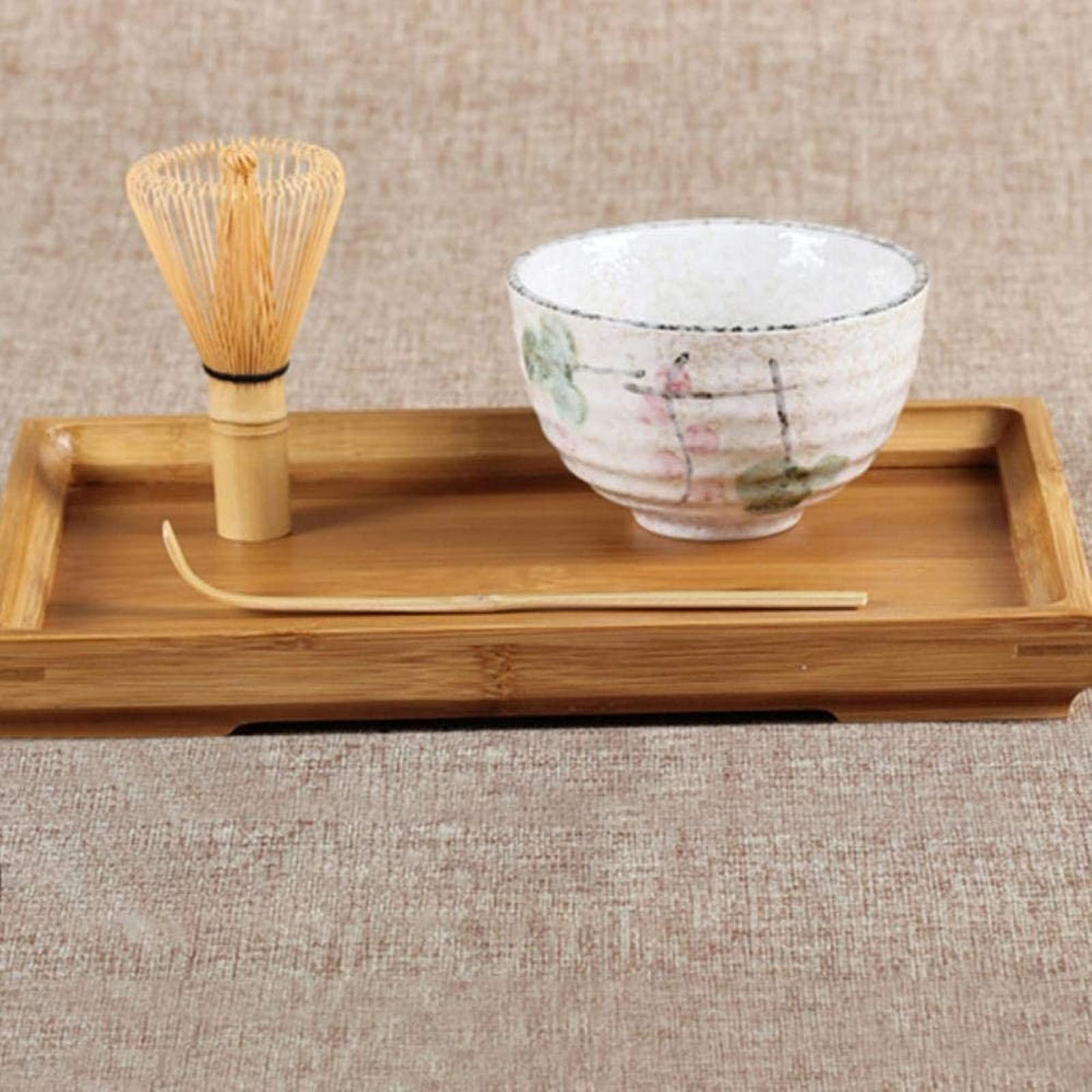 Premium Japanese Matcha Tea Set - 3-Piece Ceramic Matcha Bowl, Bamboo Whisk & Tea Spoon - Authentic Traditional Teaware for Matcha Preparation, Gift & Tea Ceremony - 5 Elegant Styles (As Shown) - Perfect for Home Tea Rituals, Zen Meditation & Japanese Cultural Experience