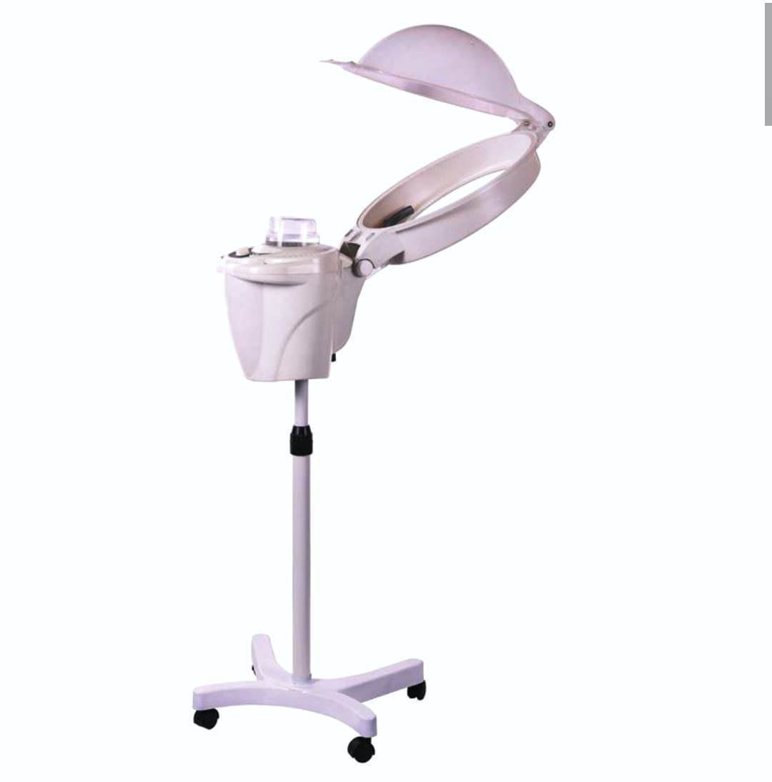 Professional Adjustable Height Hair Steamer Hood with Mist - TRIMSHOOD Salon-Grade Scalp & Hair Steam Treatment for Deep Conditioning - Perfect for Home & Salon Use (1 Pack) - Ideal for Hydration, Dandruff Relief & Hair Growth