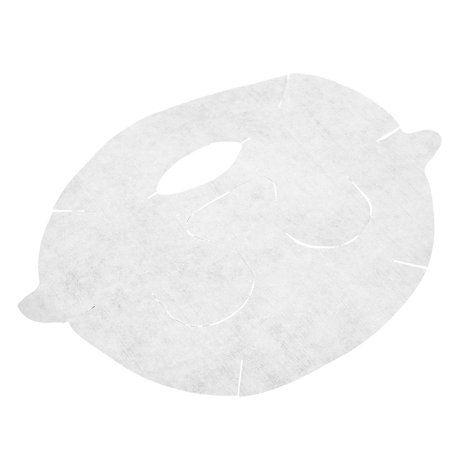 Premium DIY Facial Paper Masks - Hydrating & Moisturizing for Dry Skin Care, High Density Material - Perfect for Spa, Travel & Daily Skincare Routine